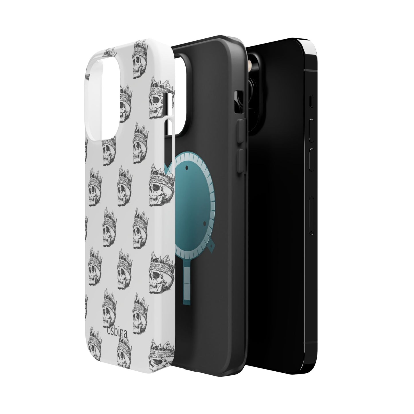 osbina | MagSafe compatible for iPhone | Skulls Royale Phone Case | Season Collective Collection