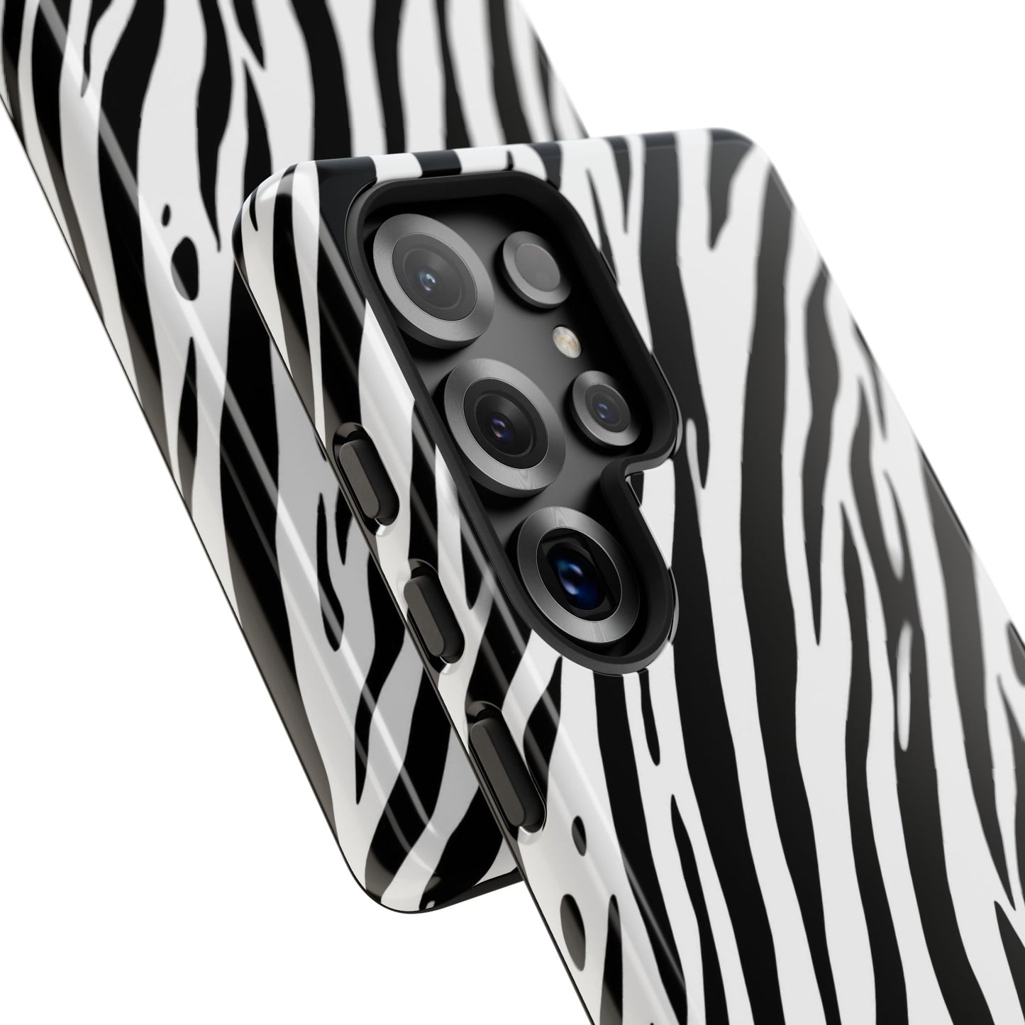 osbina | The Bengal Bold Stripe Case in White + Black | The Season Collective