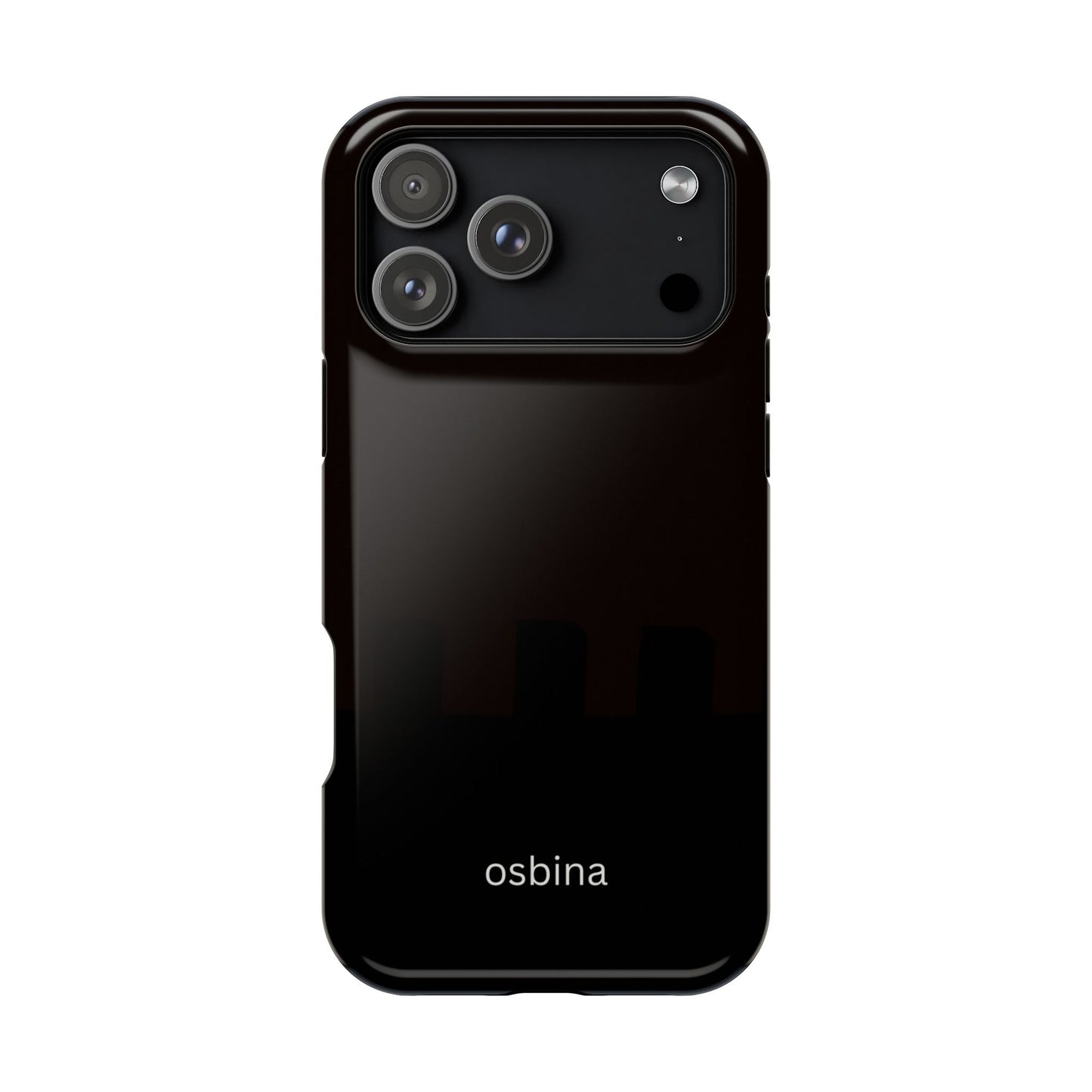 osbina | MagSafe compatible for iPhone | The Onyx Phone Case | Modern Man Collection