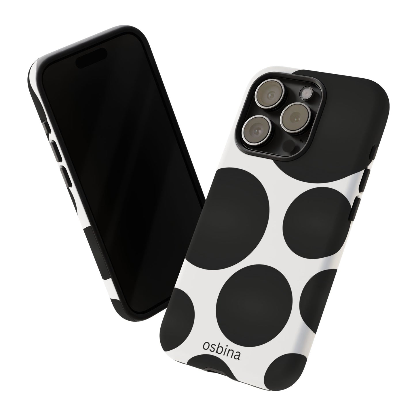 osbina | The Noir Bubbles Phone Case | Modern Muse Collection