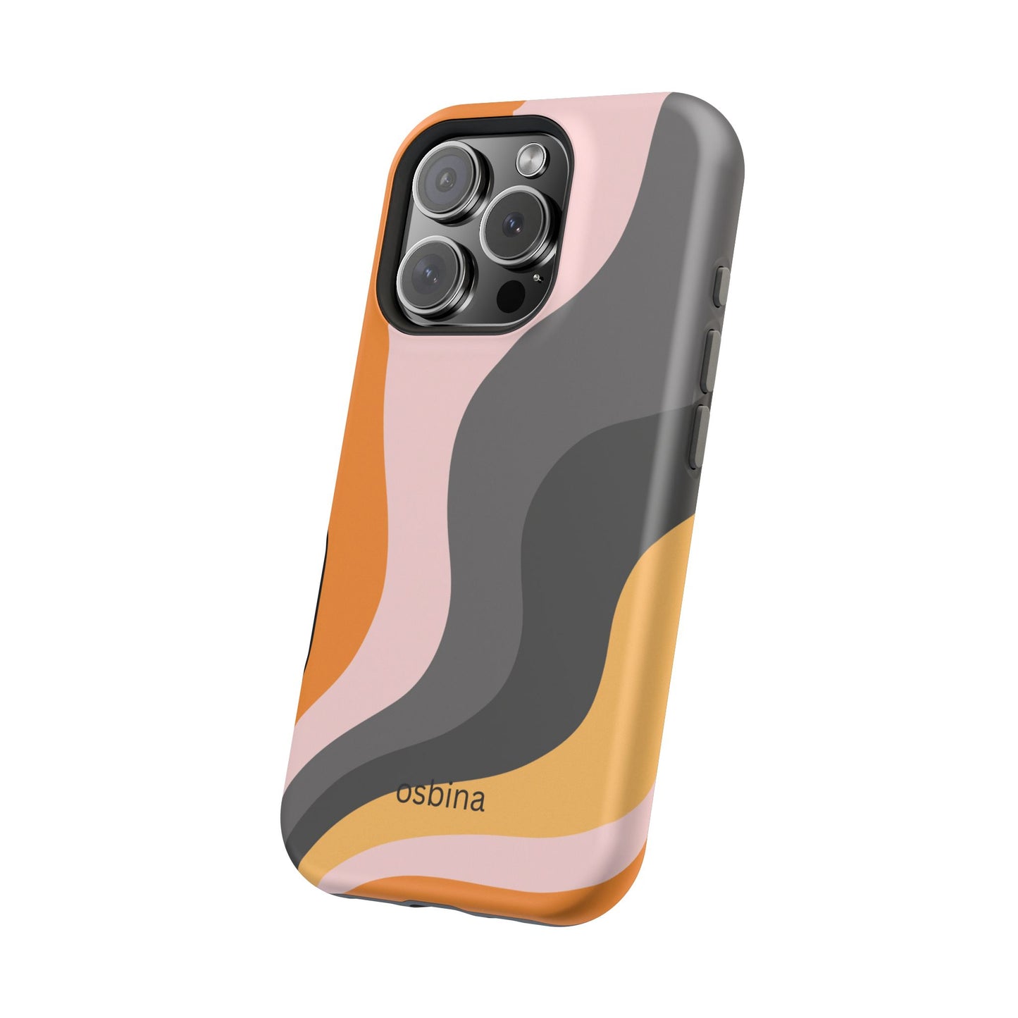 osbina | MagSafe Compatible for iPhone | The Case That Says “Fall, But Make It Fashion” | Retro Swirl Edition | The Season Collective