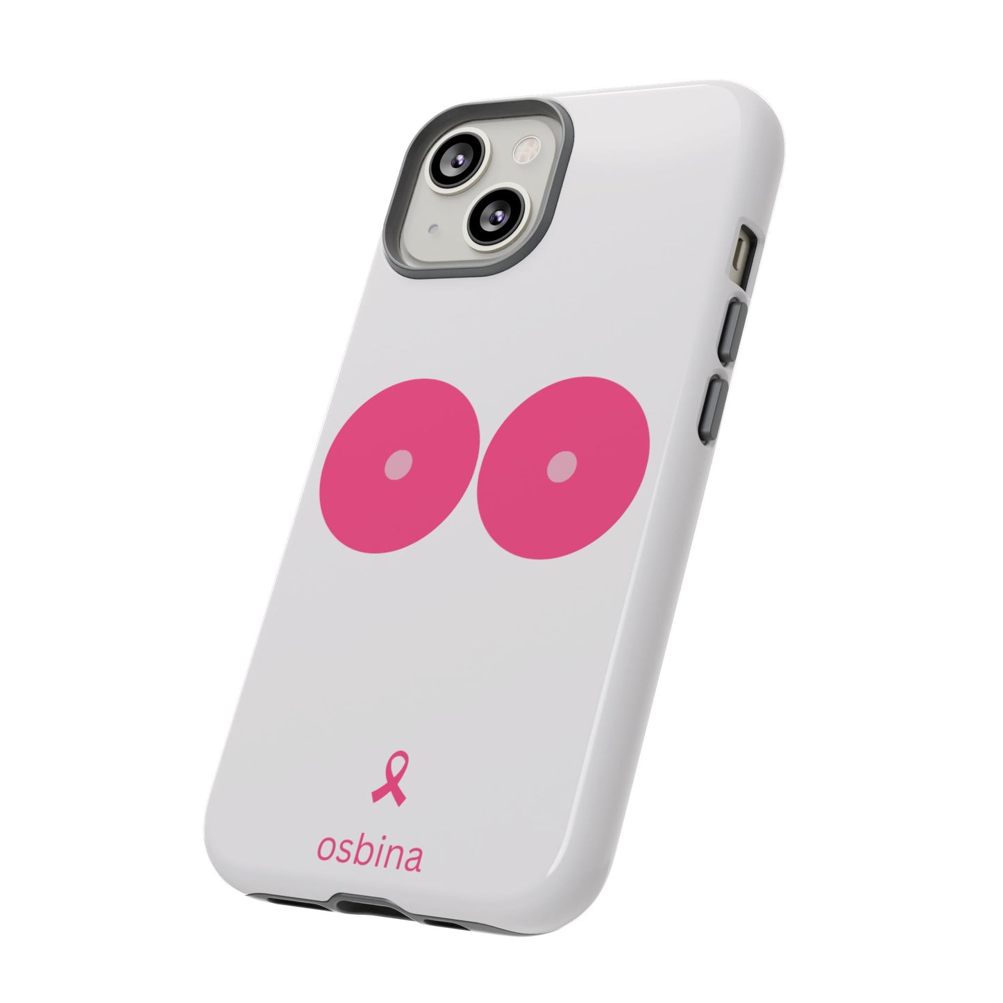 osbina | Limited Edition The Check Your Tatas Case in Light Pink + Soft Pink + Hot Pink | The Pink October Collection | Inspired By