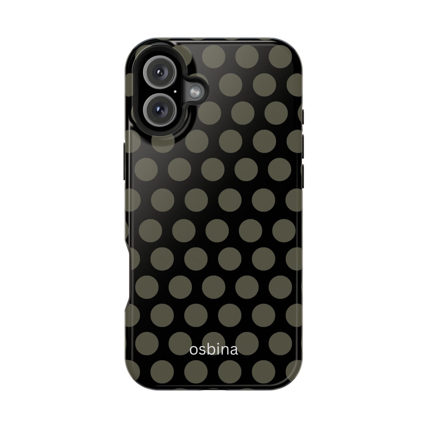 osbina | MagSafe compatible for iPhone | Onyx Chic Phone Case | Modern Muse Collection
