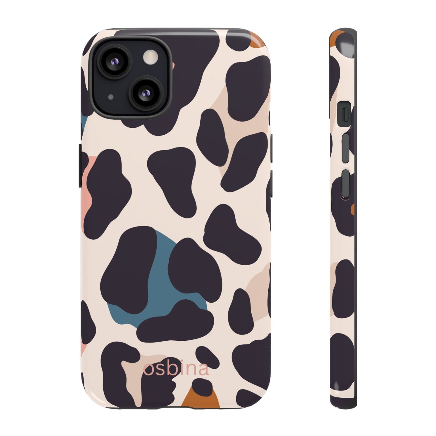 osbina | Leopard Luxe Color Pop Leopard Print Phone Case | Modern Muse Collection