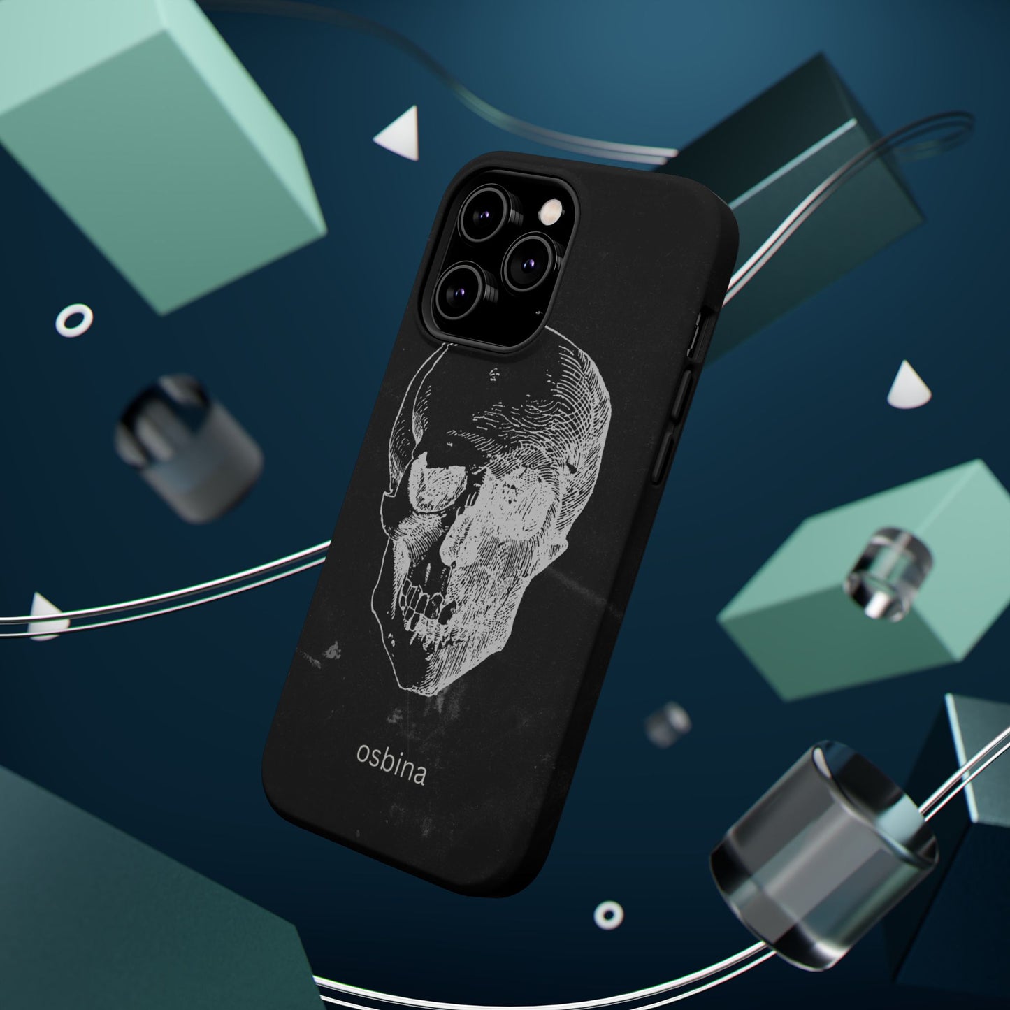 osbina | MagSafe compatible for iPhone | Skull Phone Case | Season Collective Collection