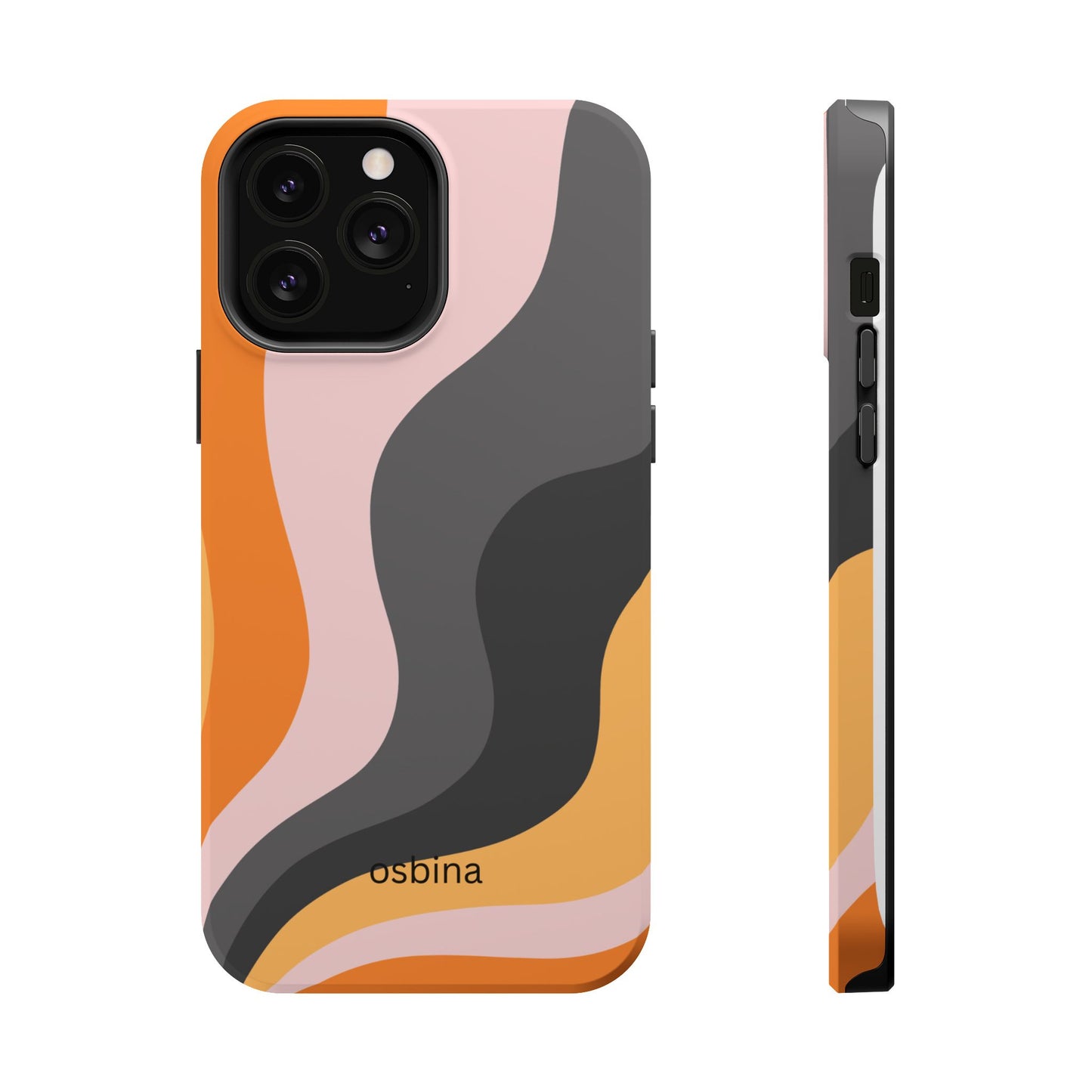 osbina | MagSafe Compatible for iPhone | The Case That Says “Fall, But Make It Fashion” | Retro Swirl Edition | The Season Collective