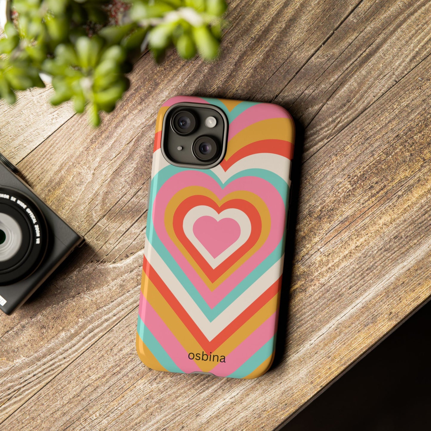 osbina | Heart Nouveau Phone Case | Modern Muse Collection