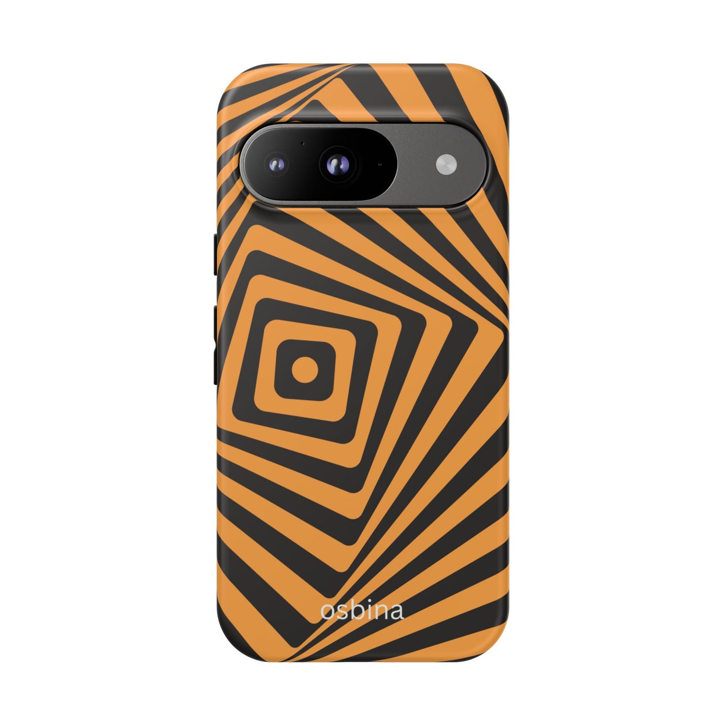 osbina | Step Into the Zone — The Orange + Black Spiral Case | The Season Collective