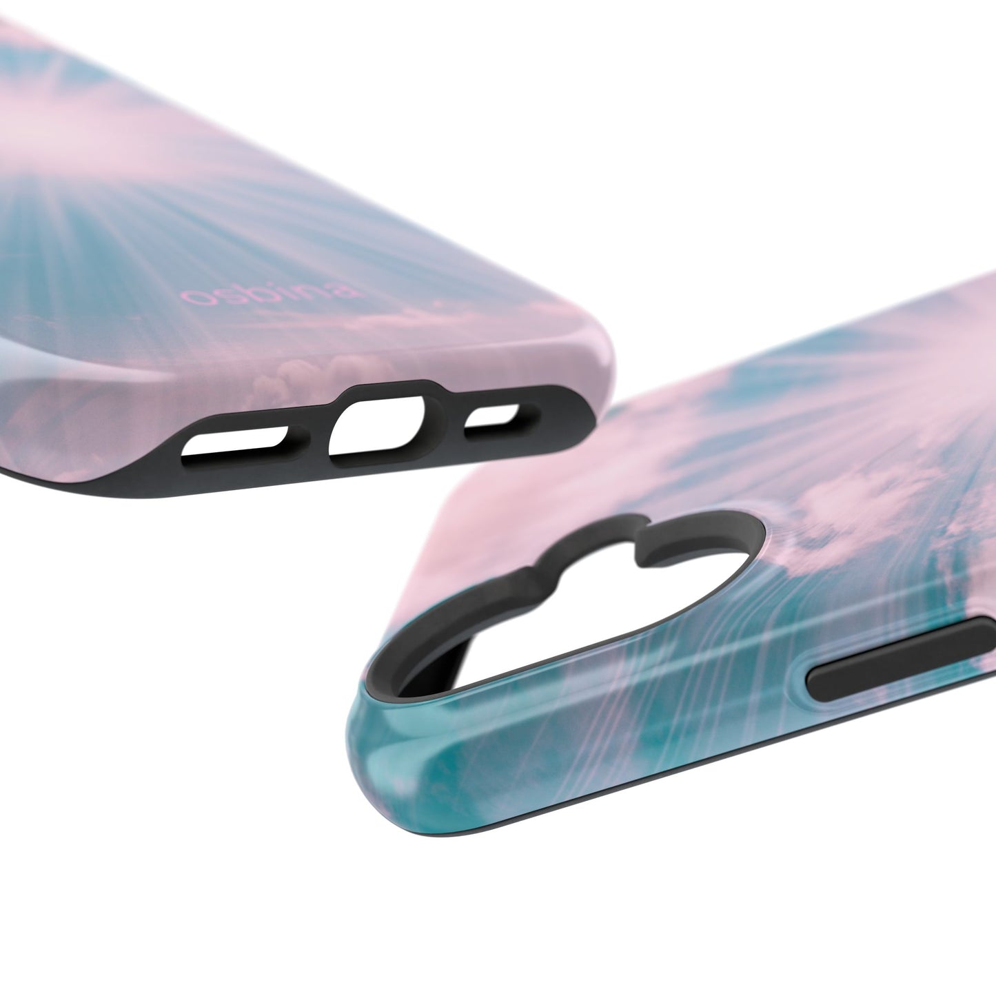 osbina | MagSafe compatible for iPhone | The Sunburst Skies Case | YAYOU Collection Supporting Shine Like Sable