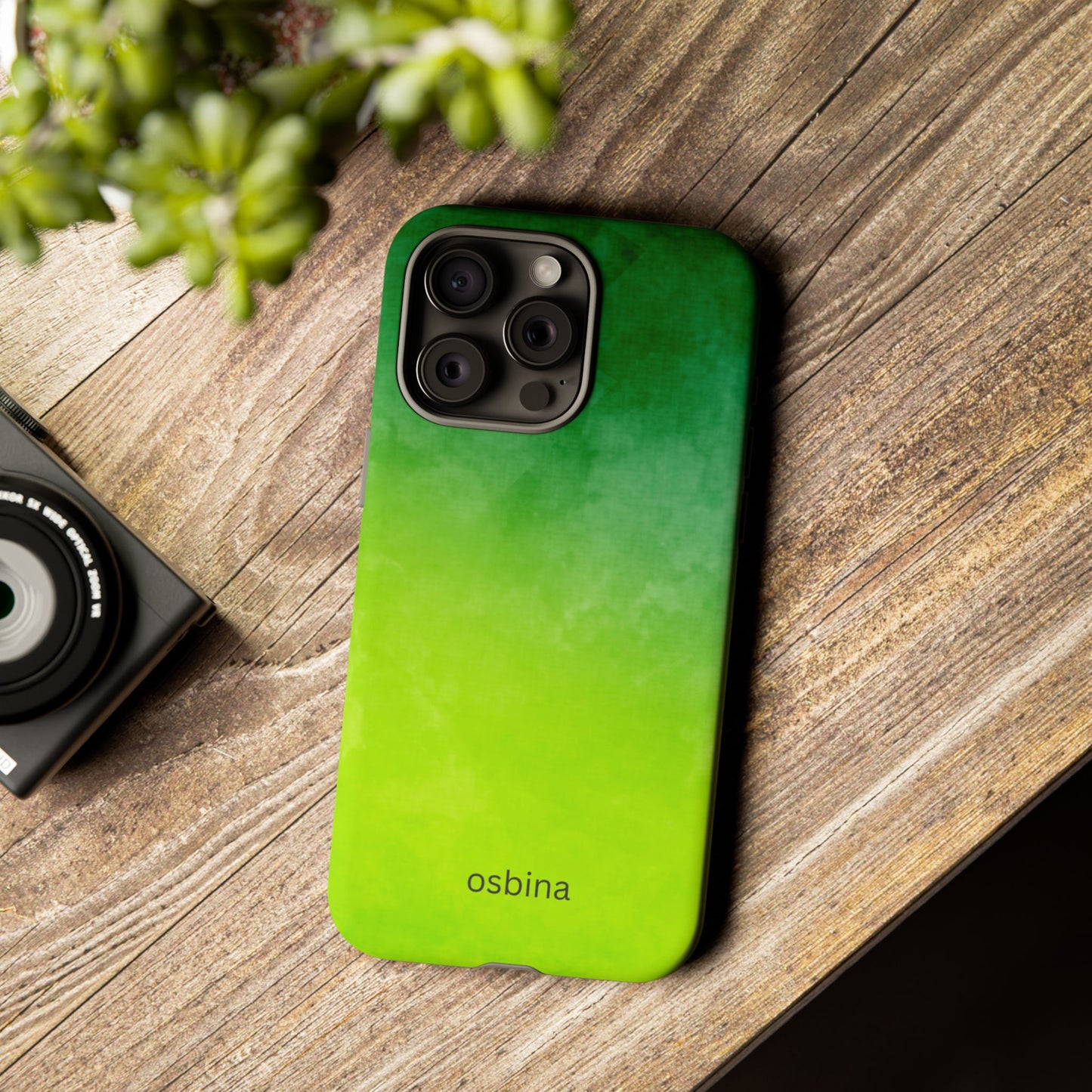 osbina | The Verde Glow Phone Case | Color Edit Collection