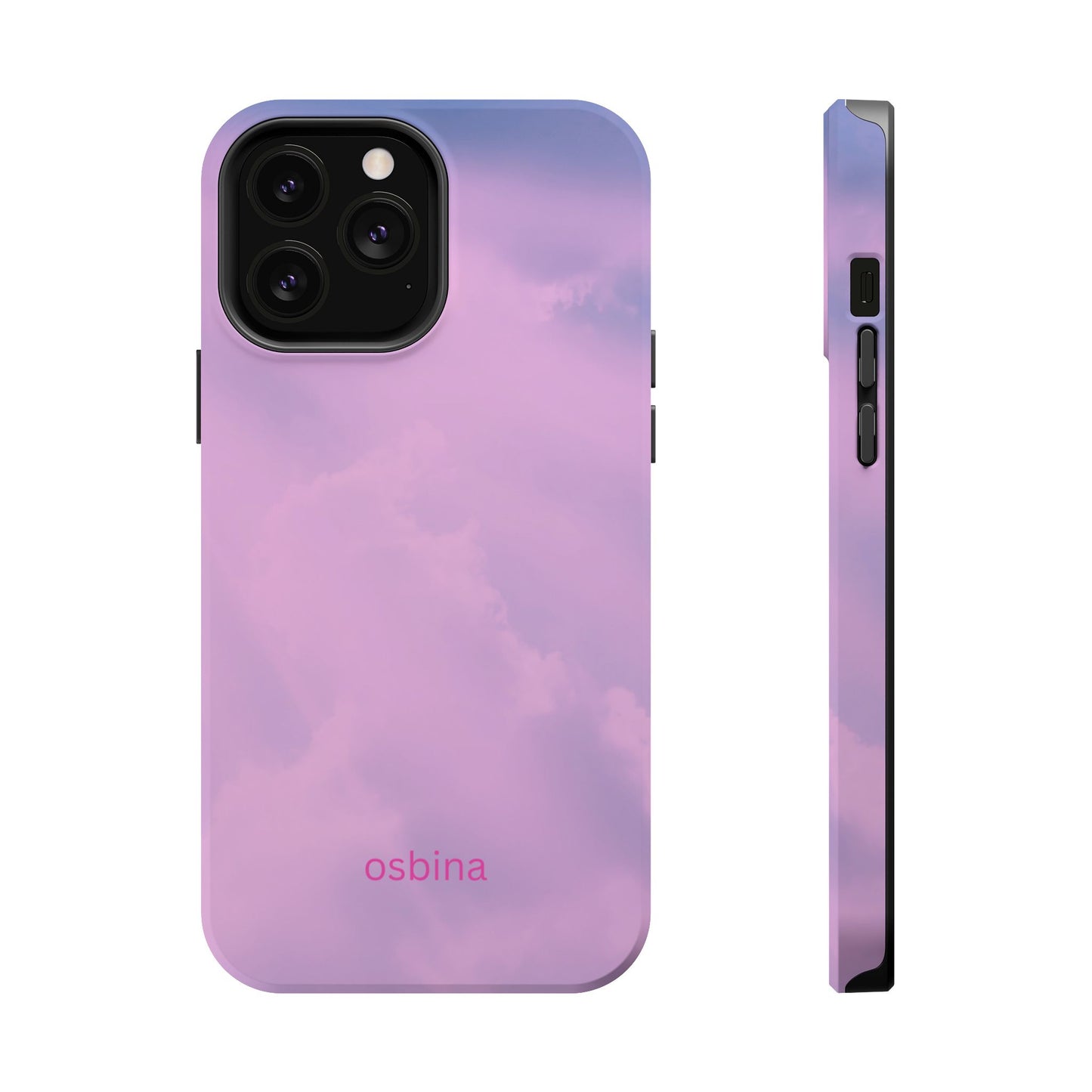 osbina | MagSafe compatible for iPhone | The Rosy Skies Case | YAYOU Collection Supporting Shine Like Sable