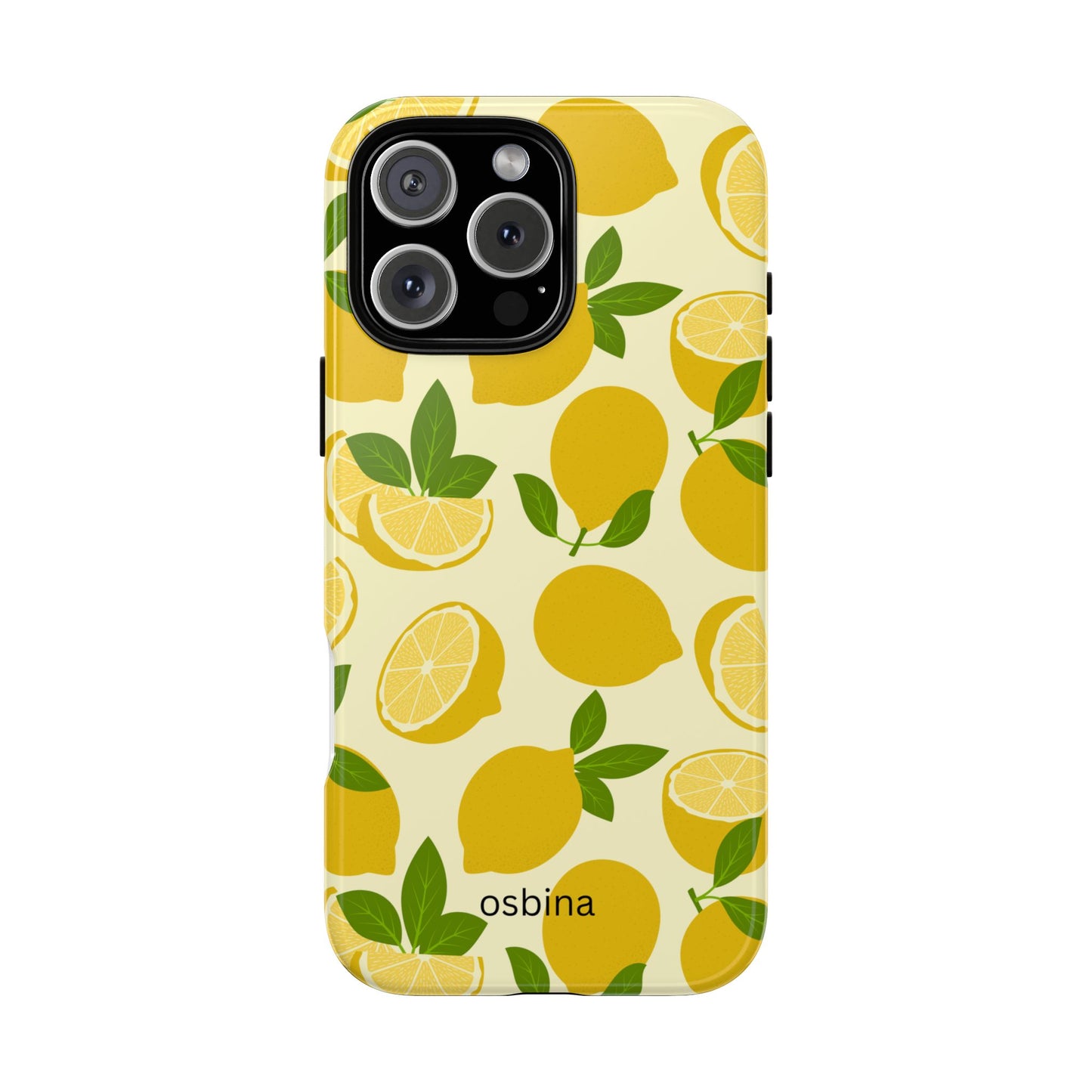 osbina | Limoncello Lemon Phone Case | Modern Muse Collection