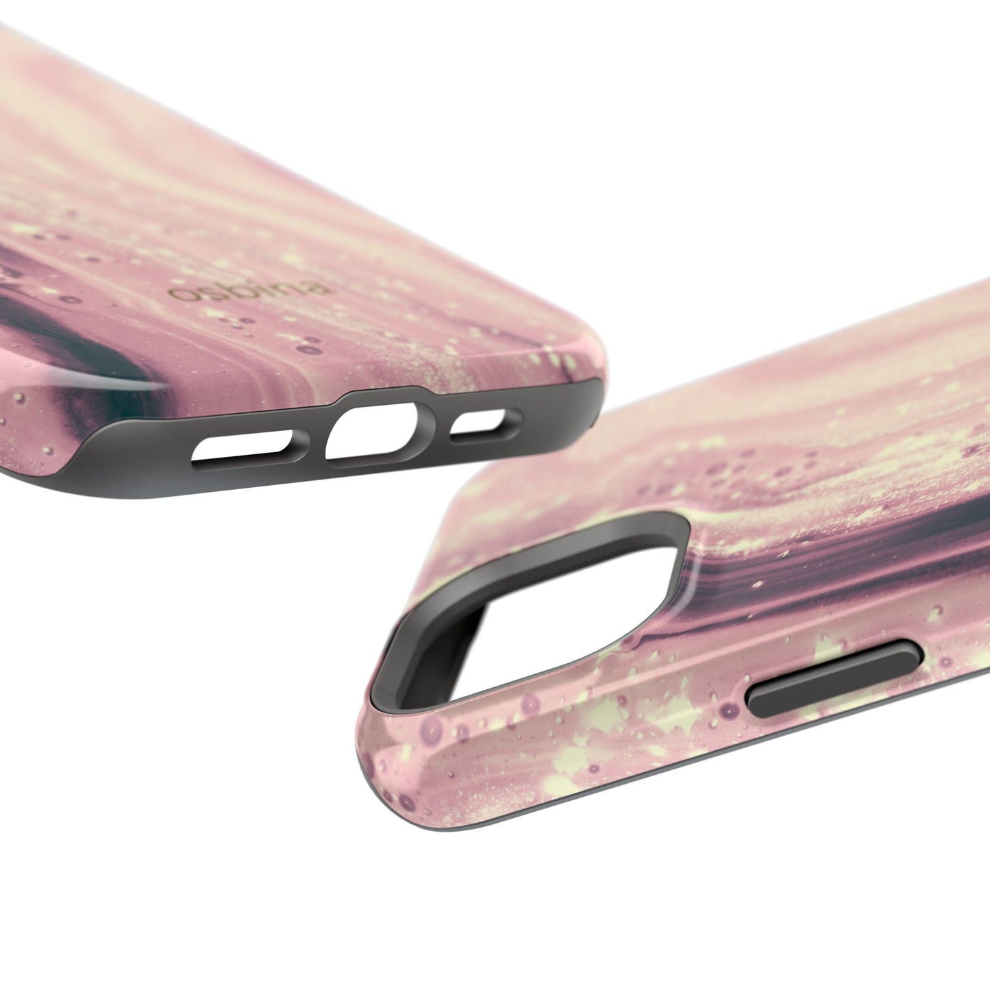 osbina | MagSafe compatible for iPhone | The Amethyst Glow Phone Case | Modern Muse Collection