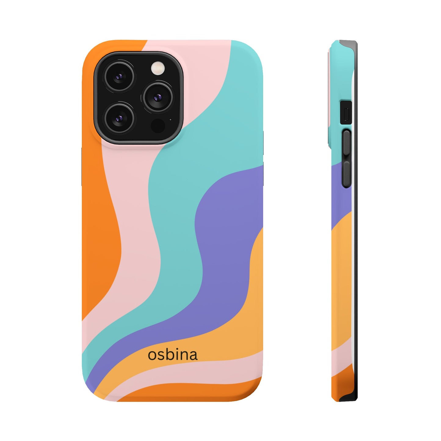 osbina | MagSafe compatible for iPhone | Retro Nouveau Phone Case | Modern Muse Collection