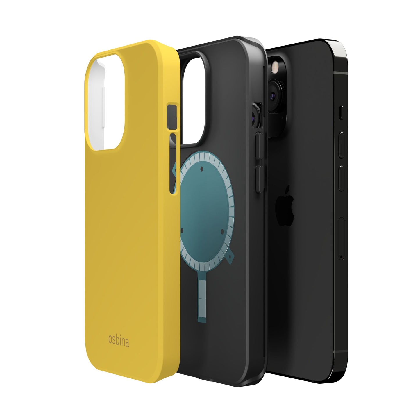 osbina | MagSafe compatible for iPhone | The Solar Phone Case | Modern Man Collection