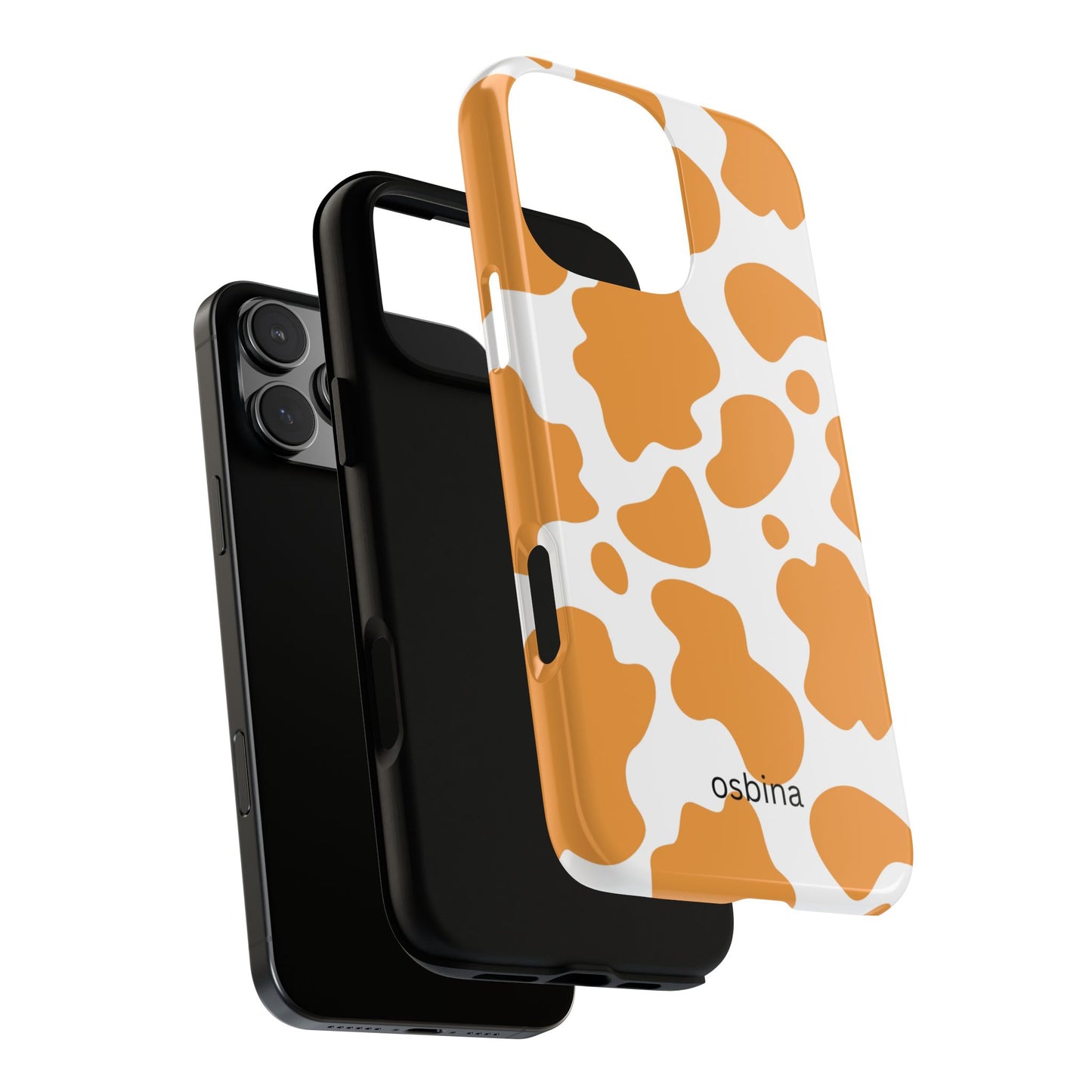 osbina | Holy Cow, It’s Chic — The Orange Cow Print Case | The Season Collective