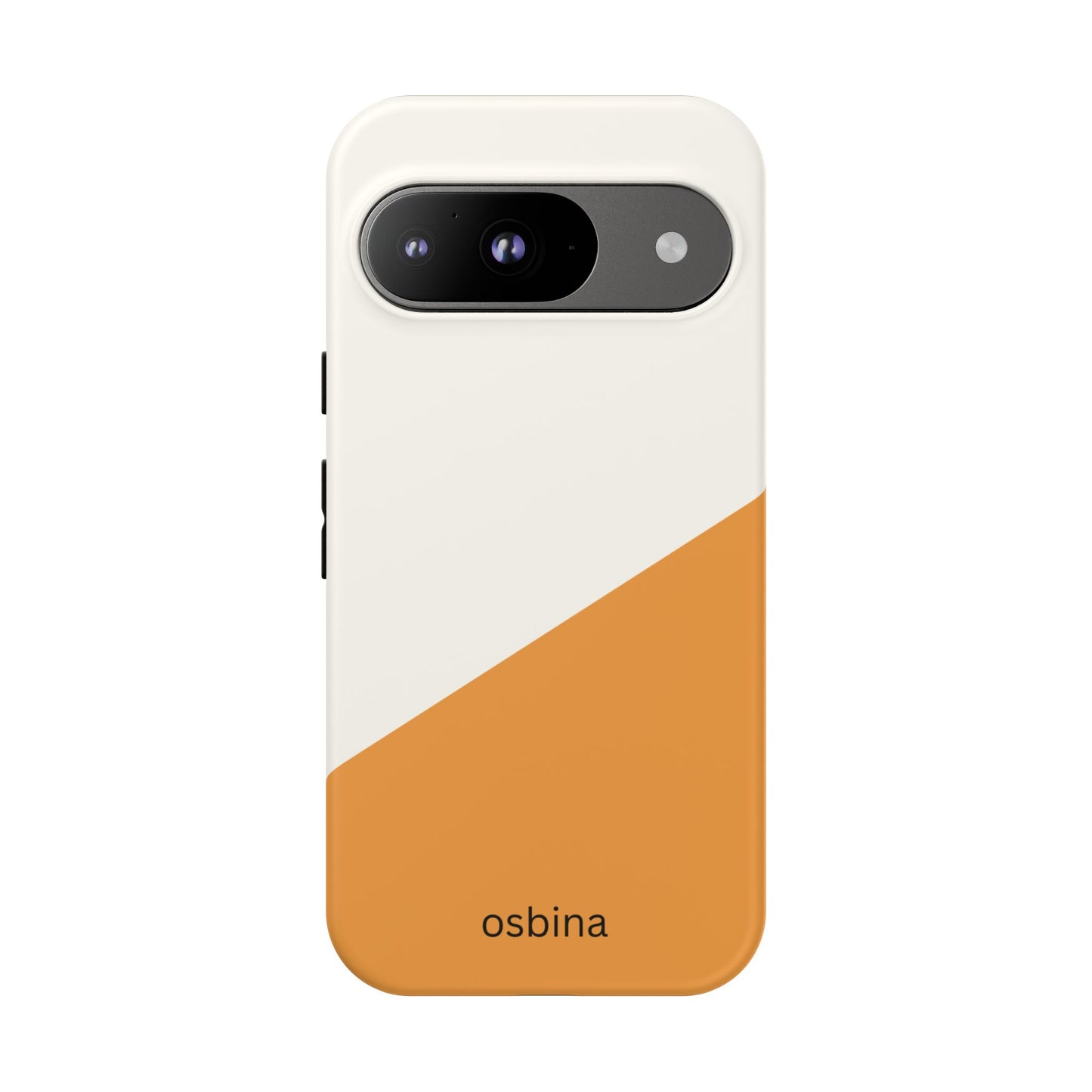 osbina | Divide & Conquer — The Orange + White Split Diagonal Case | The Season Collective