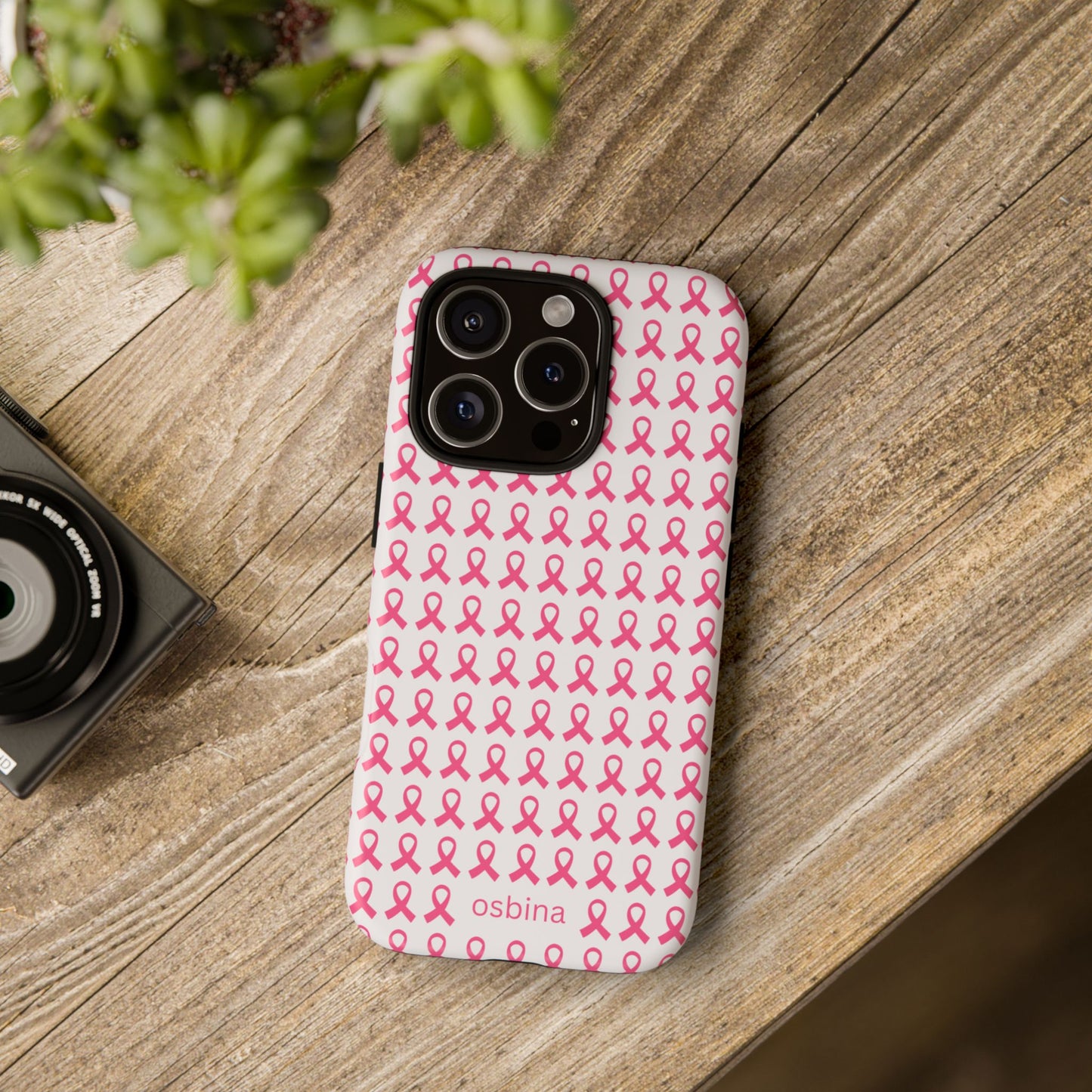 osbina | Limited Edition The Side by Side Pink Ribbon Case in Light Pink + Soft Pink + Hot Pink | The Pink October Collection | Inspired By