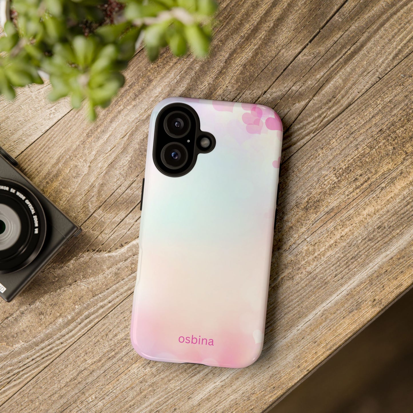 osbina | The Cotton Candy Hearts Case | YAYOU Collection Supporting Shine Like Sable