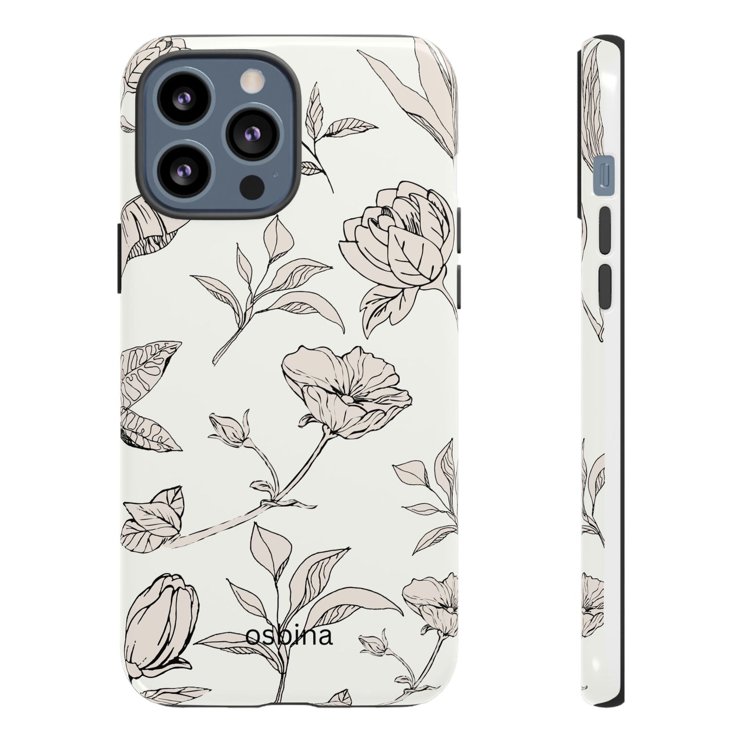 osbina | Silhouette Bloom Phone Case | Modern Muse Collection