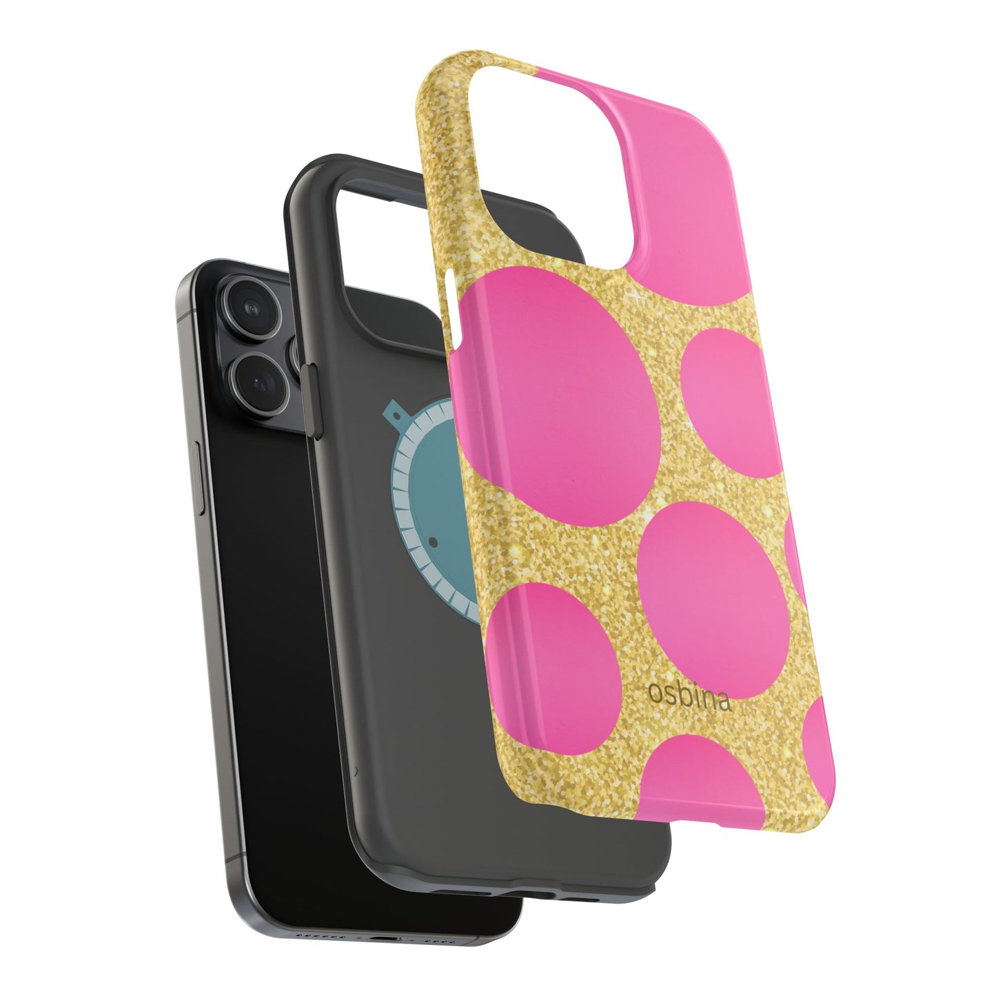 osbina | MagSafe compatible for iPhone | The Aurelia Phone Case | YAYOU Collection Supporting Shine Like Sable