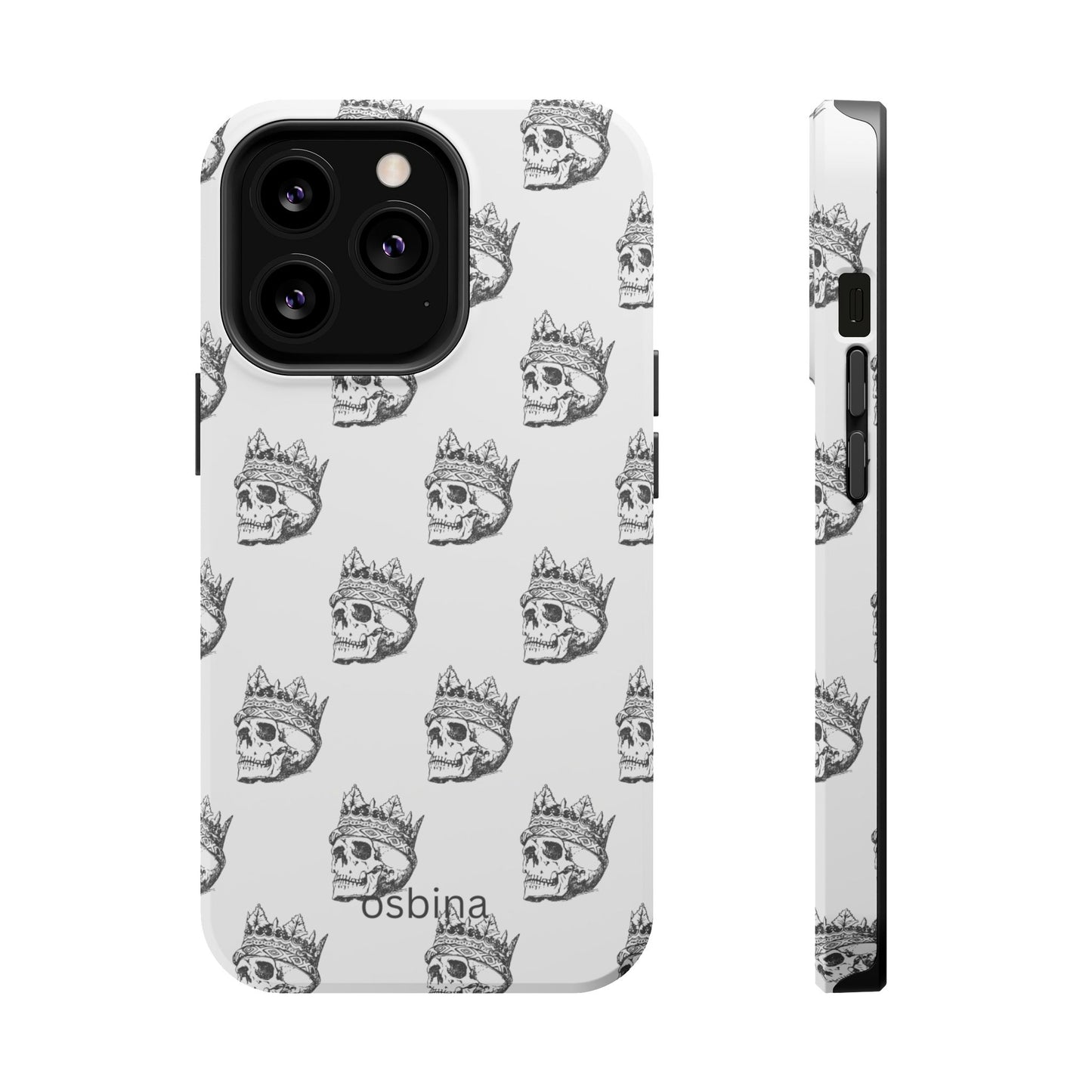 osbina | MagSafe compatible for iPhone | Skulls Royale Phone Case | Season Collective Collection