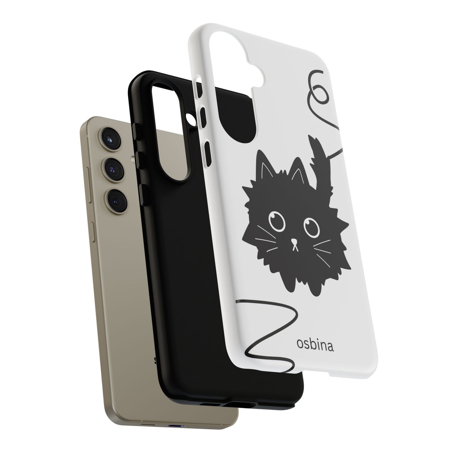 osbina | Midnight Couture Cat Phone Case | Season Collective Collection