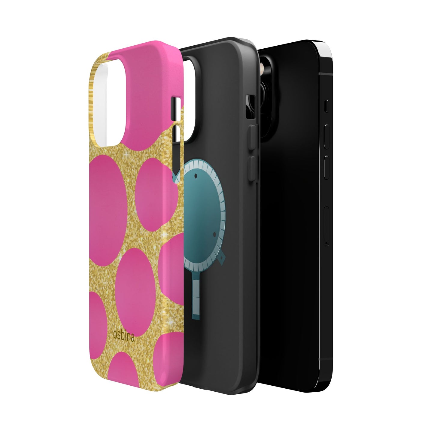 osbina | MagSafe compatible for iPhone | The Aurelia Phone Case | YAYOU Collection Supporting Shine Like Sable