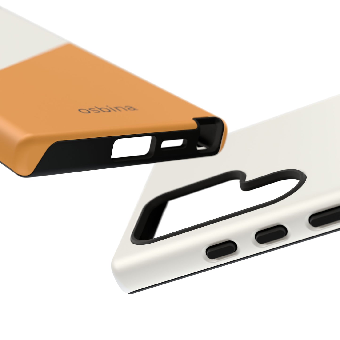 osbina | Divide & Conquer — The Orange + White Split Diagonal Case | The Season Collective