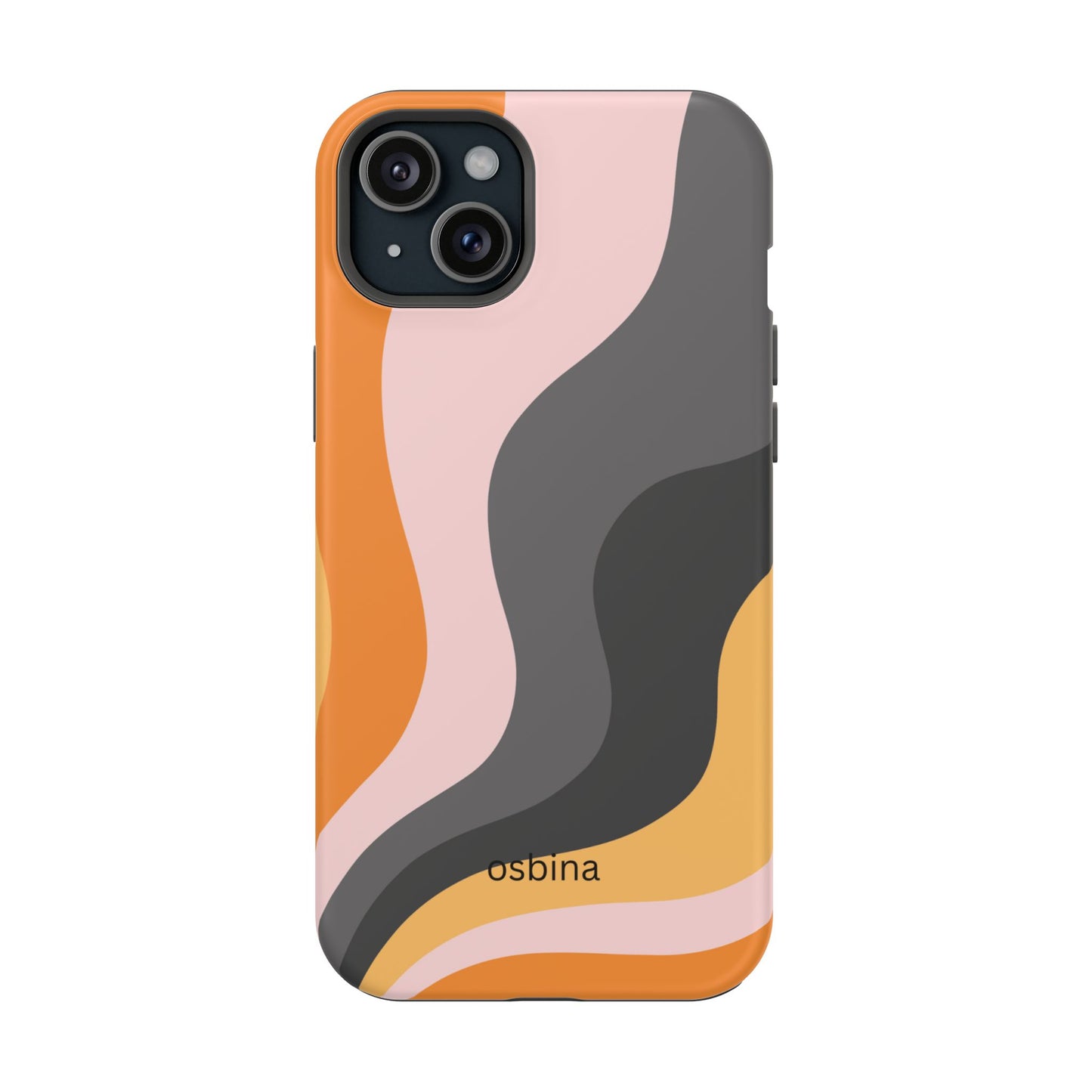 osbina | MagSafe Compatible for iPhone | The Case That Says “Fall, But Make It Fashion” | Retro Swirl Edition | The Season Collective