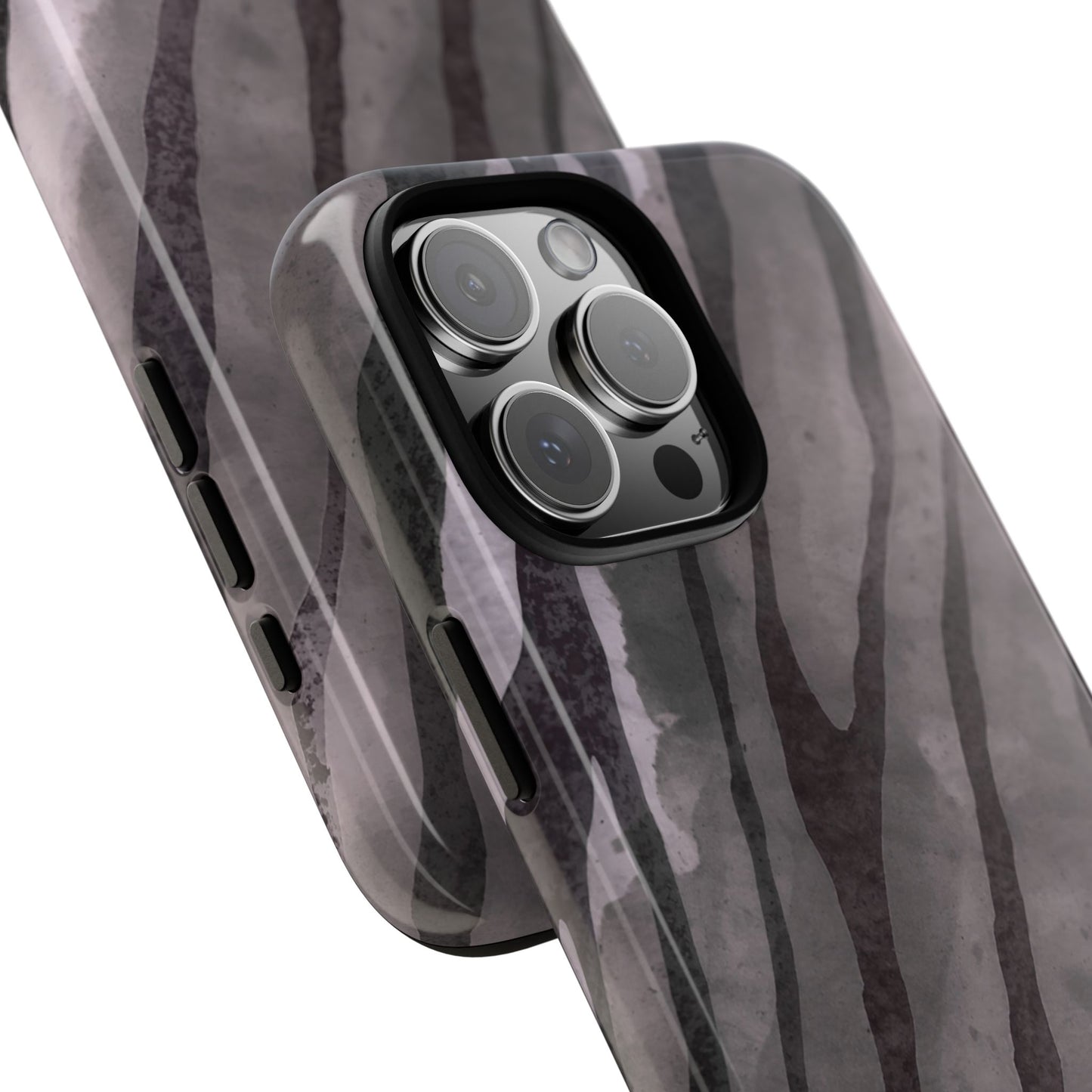 osbina | Stripes on Point — The Muted Gray + Black Tiger Case | The Season Collective