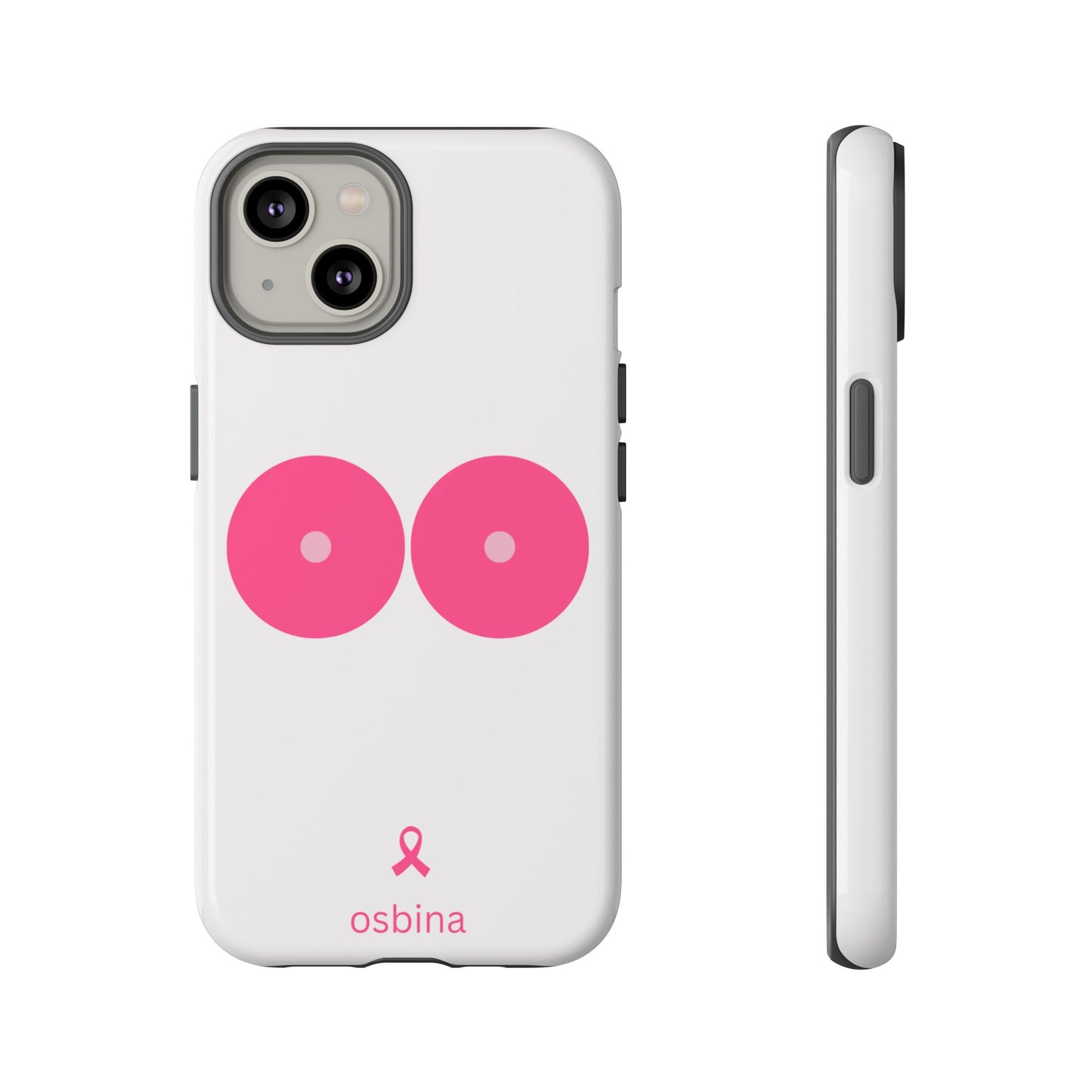 osbina | Limited Edition The Check Your Tatas Case in Light Pink + Soft Pink + Hot Pink | The Pink October Collection | Inspired By