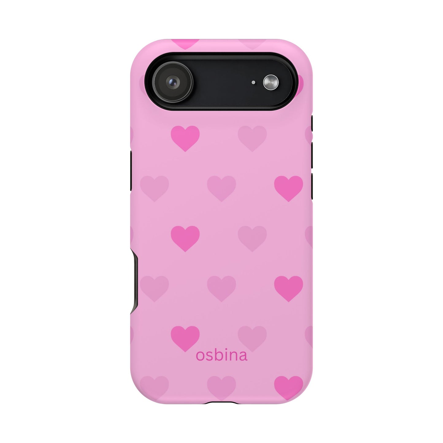 osbina | MagSafe compatible for iPhone | The Blushing Hearts Case | YAYOU Collection Supporting Shine Like Sable