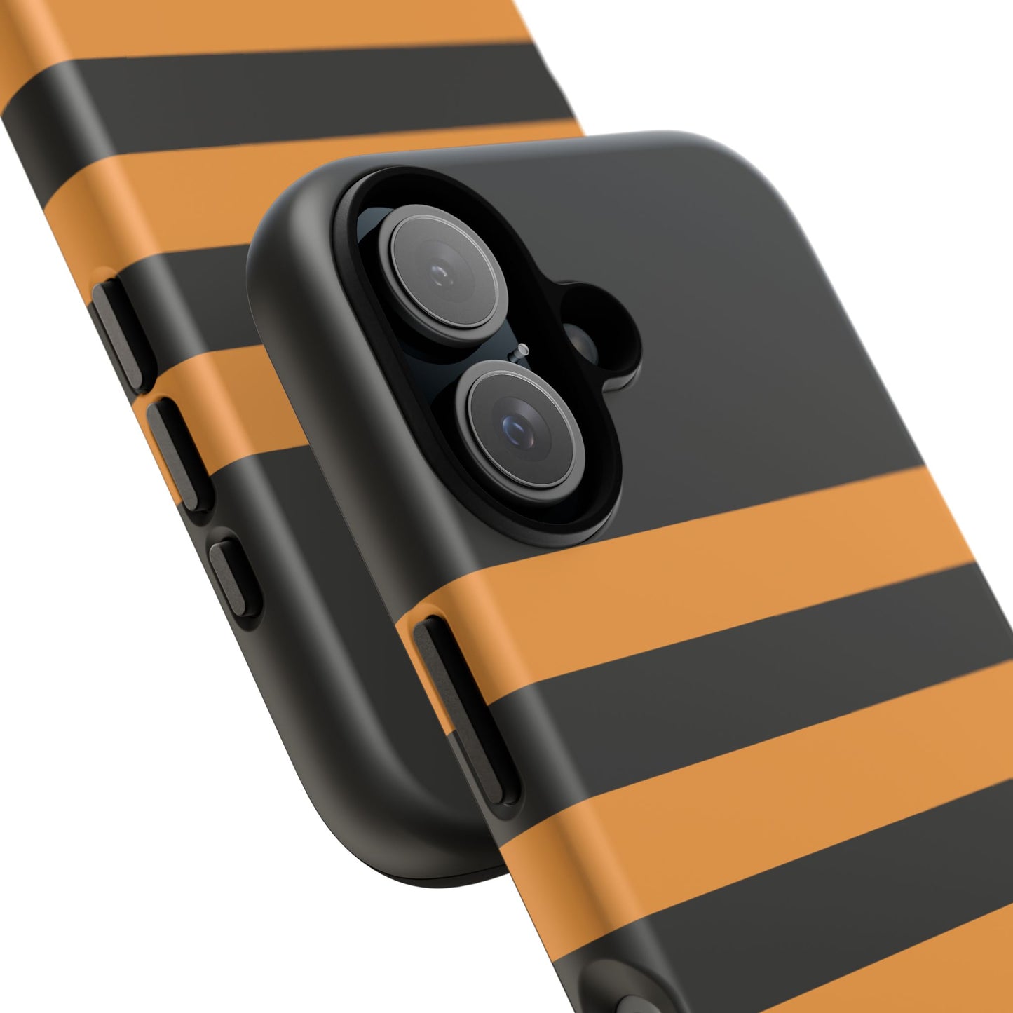 osbina | The Horizon Stripe Case in Black + Orange | The Season Collective