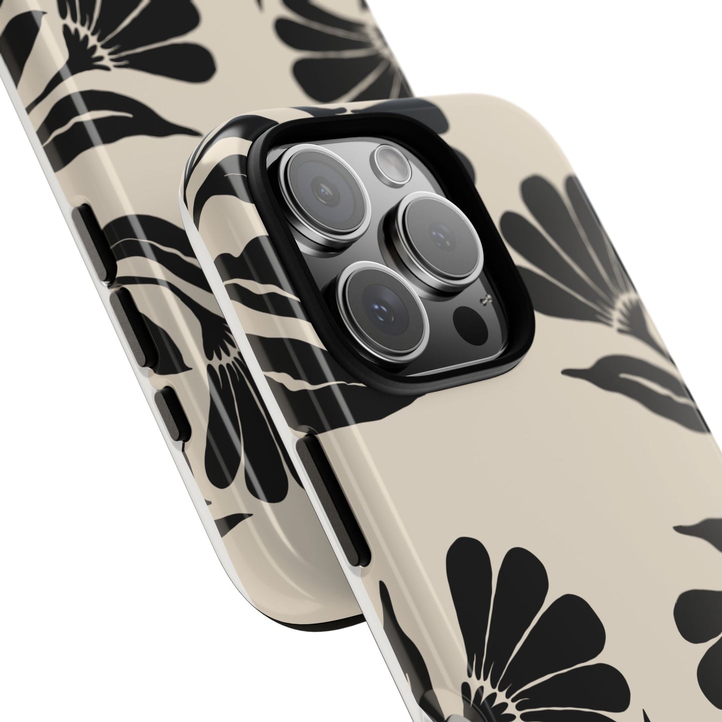 osbina | Obsidian Bloom Flower Phone Case | Modern Muse Collection