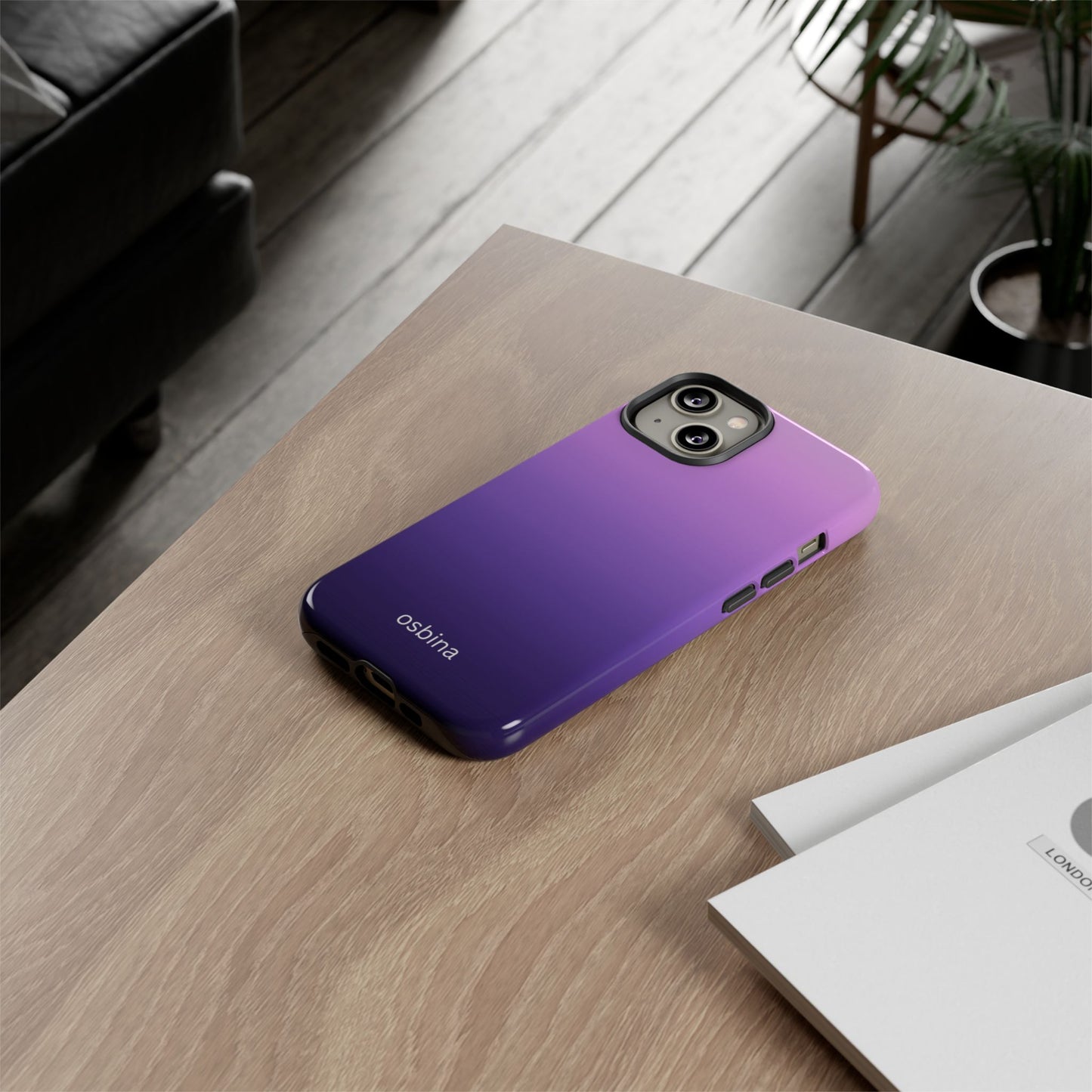 osbina | The Violet Haze Phone Case | Color Edit Collection