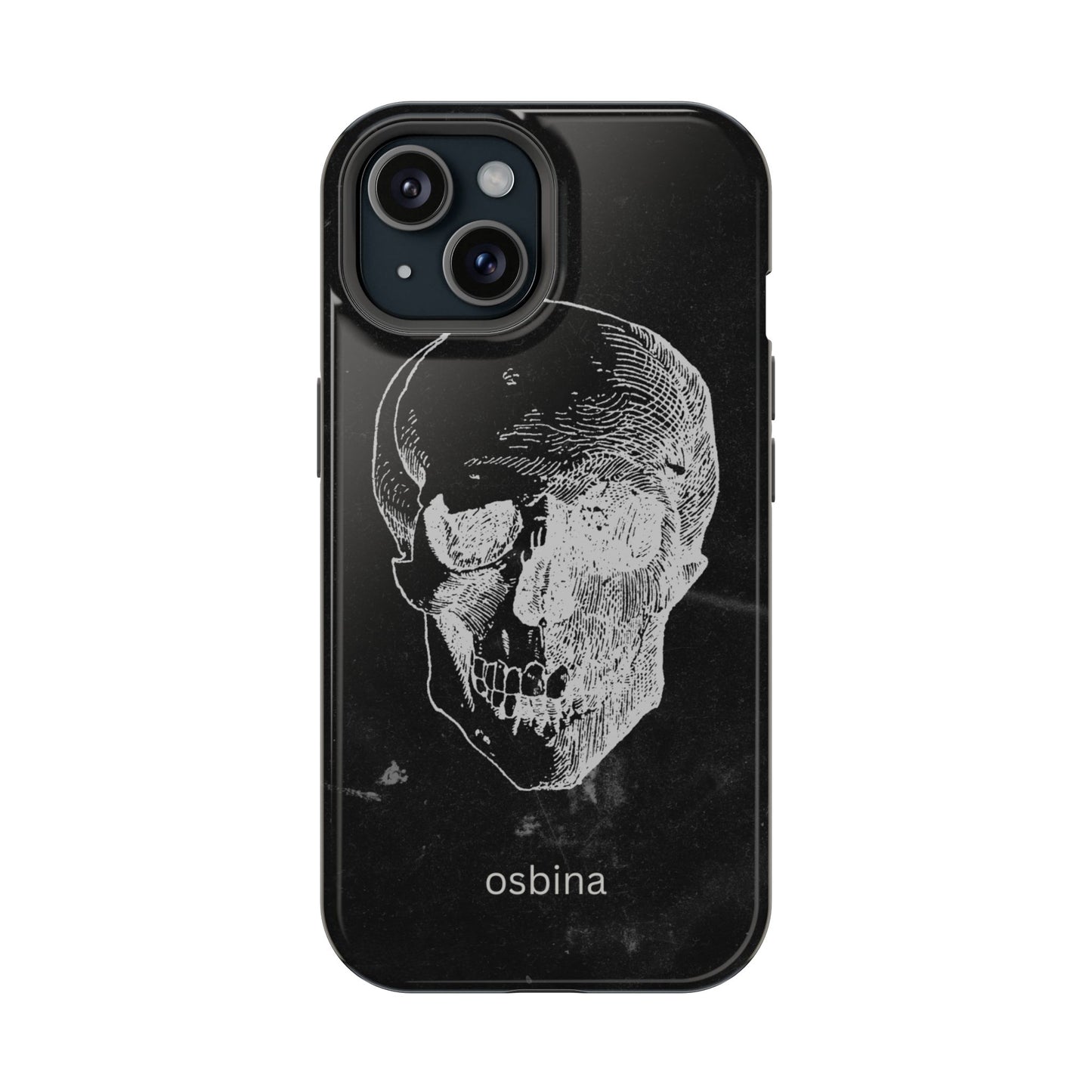 osbina | MagSafe compatible for iPhone | Skull Phone Case | Season Collective Collection