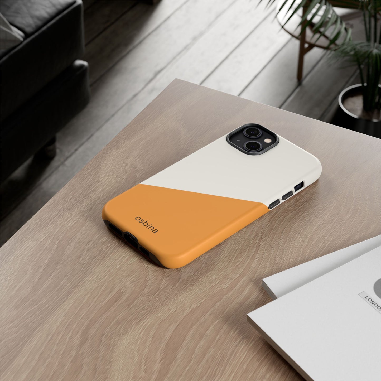 osbina | Divide & Conquer — The Orange + White Split Diagonal Case | The Season Collective