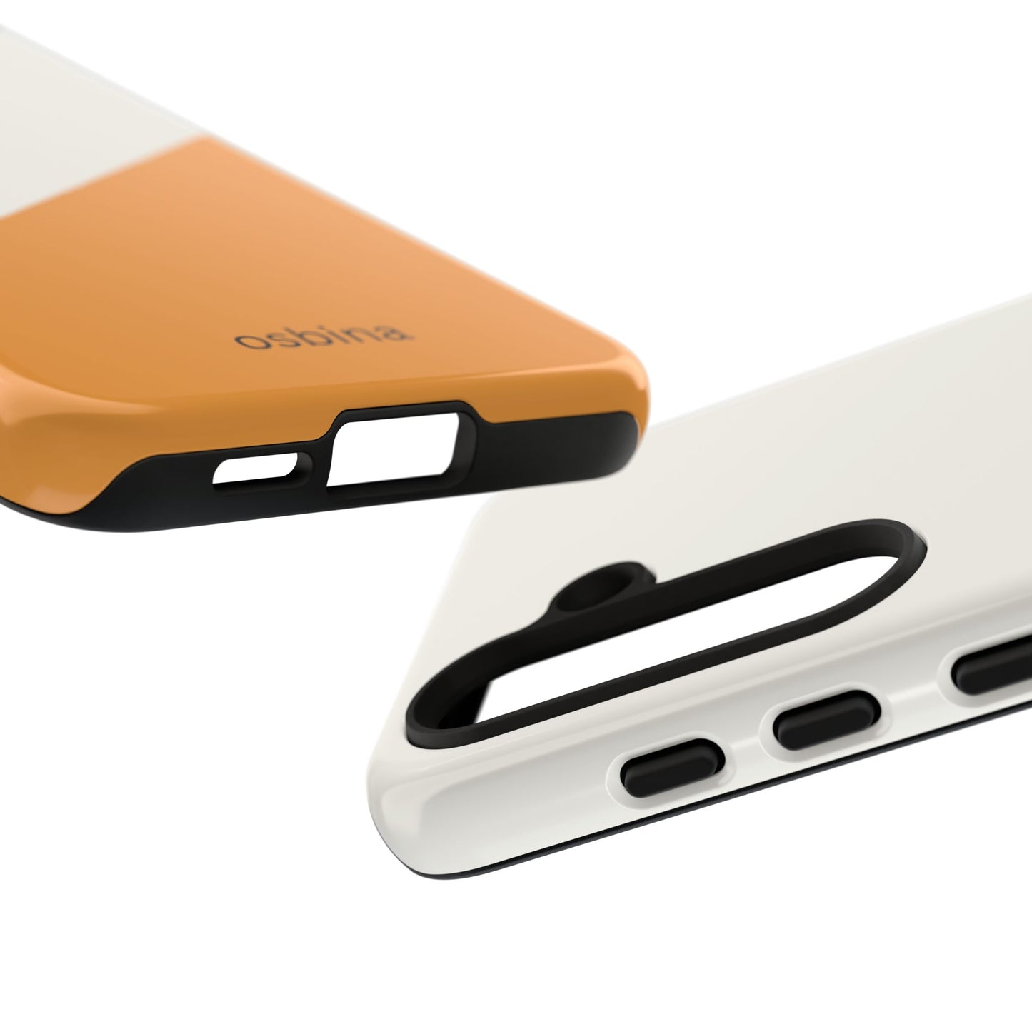 osbina | Divide & Conquer — The Orange + White Split Diagonal Case | The Season Collective