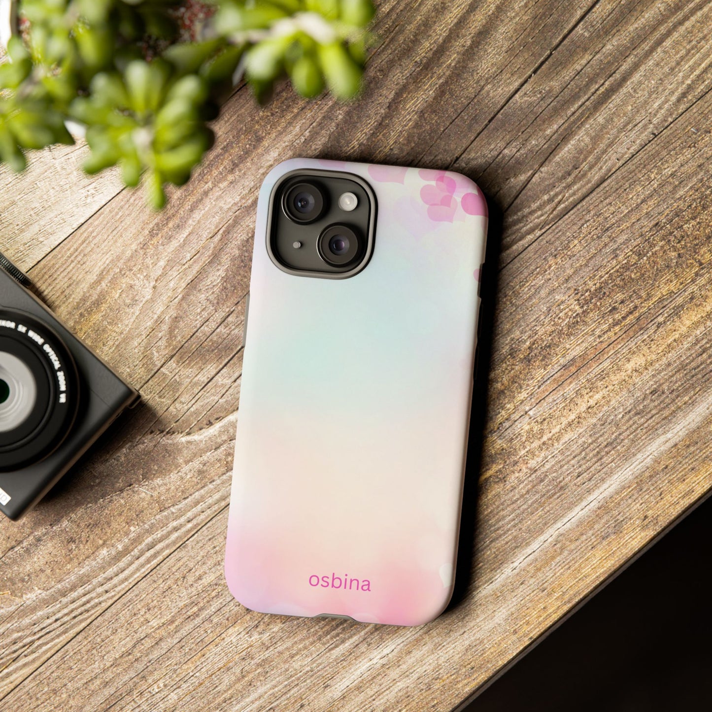 osbina | The Cotton Candy Hearts Case | YAYOU Collection Supporting Shine Like Sable
