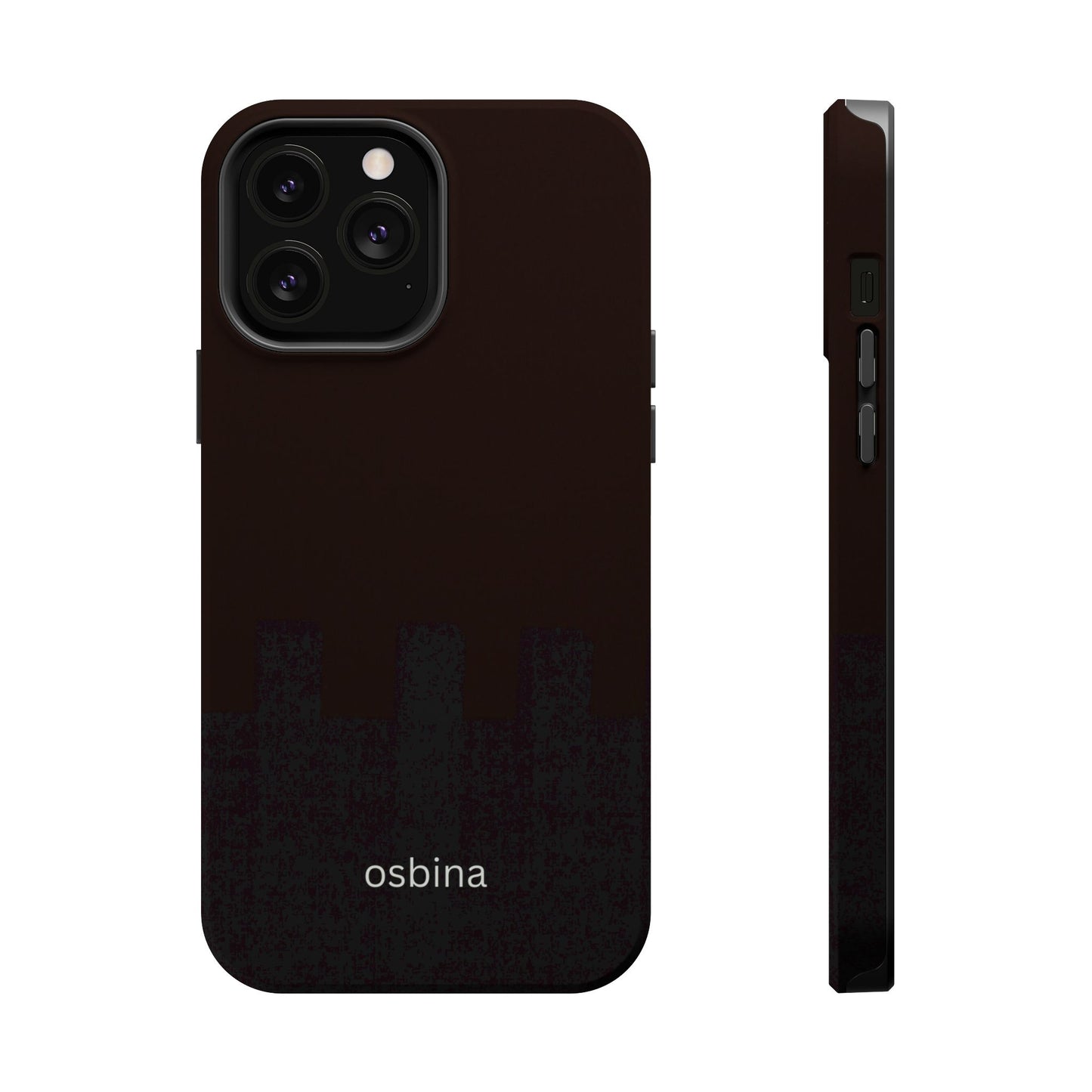 osbina | MagSafe compatible for iPhone | The Onyx Phone Case | Modern Man Collection
