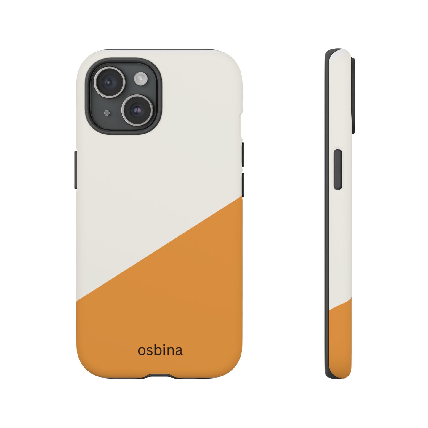 osbina | Divide & Conquer — The Orange + White Split Diagonal Case | The Season Collective