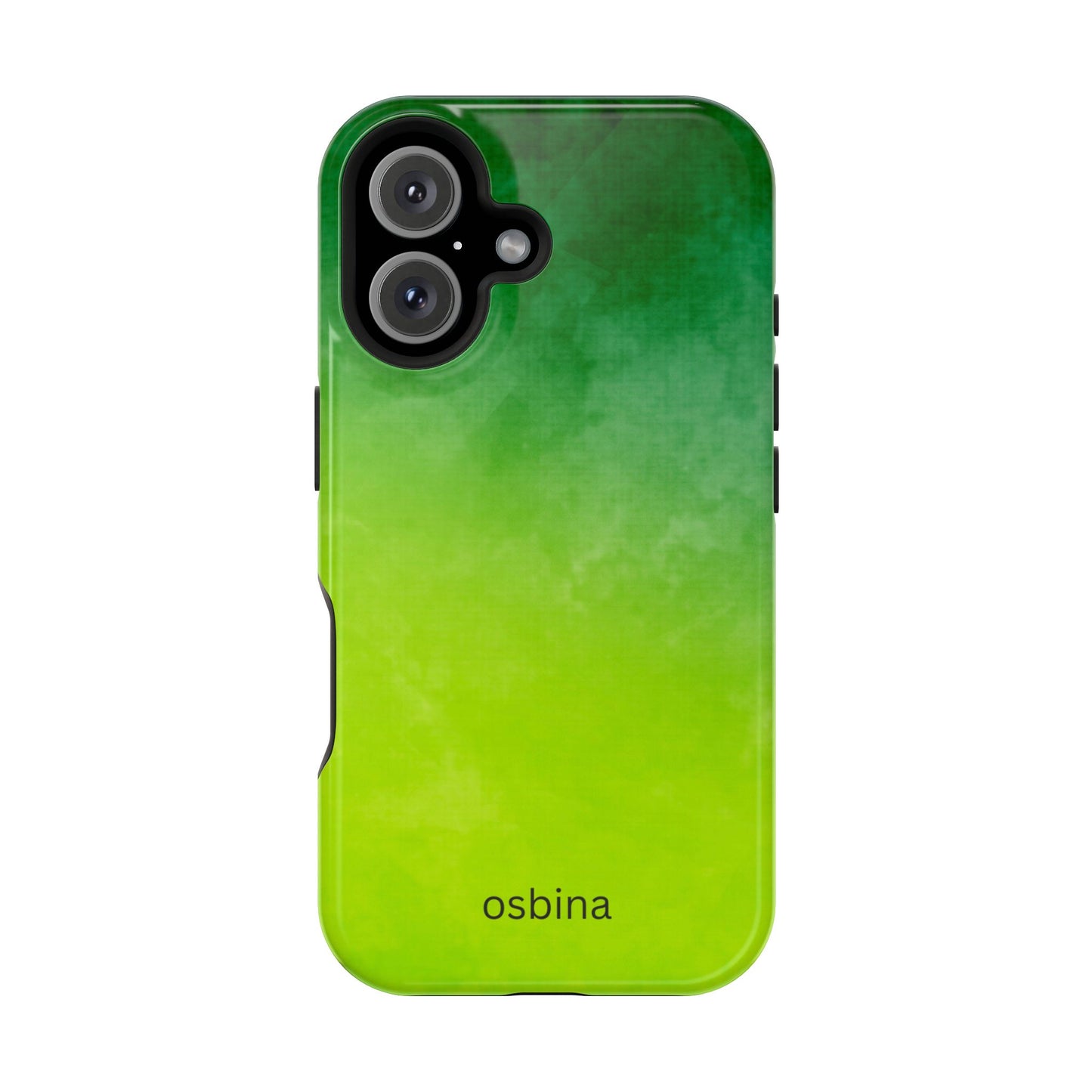 osbina | MagSafe compatible for iPhone | The Verde Glow Phone Case | Color Edit Collection