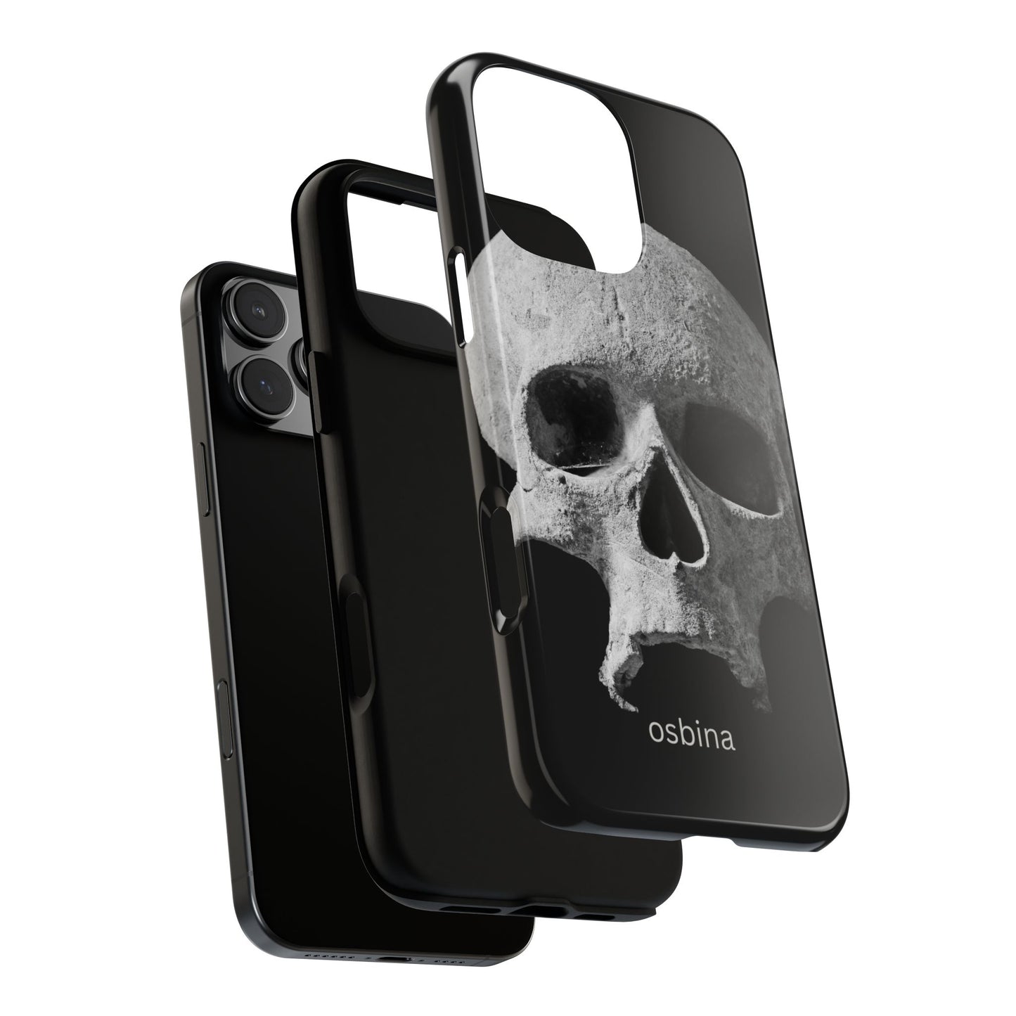 osbina | White Skull Phone Case | Season Collective Collection
