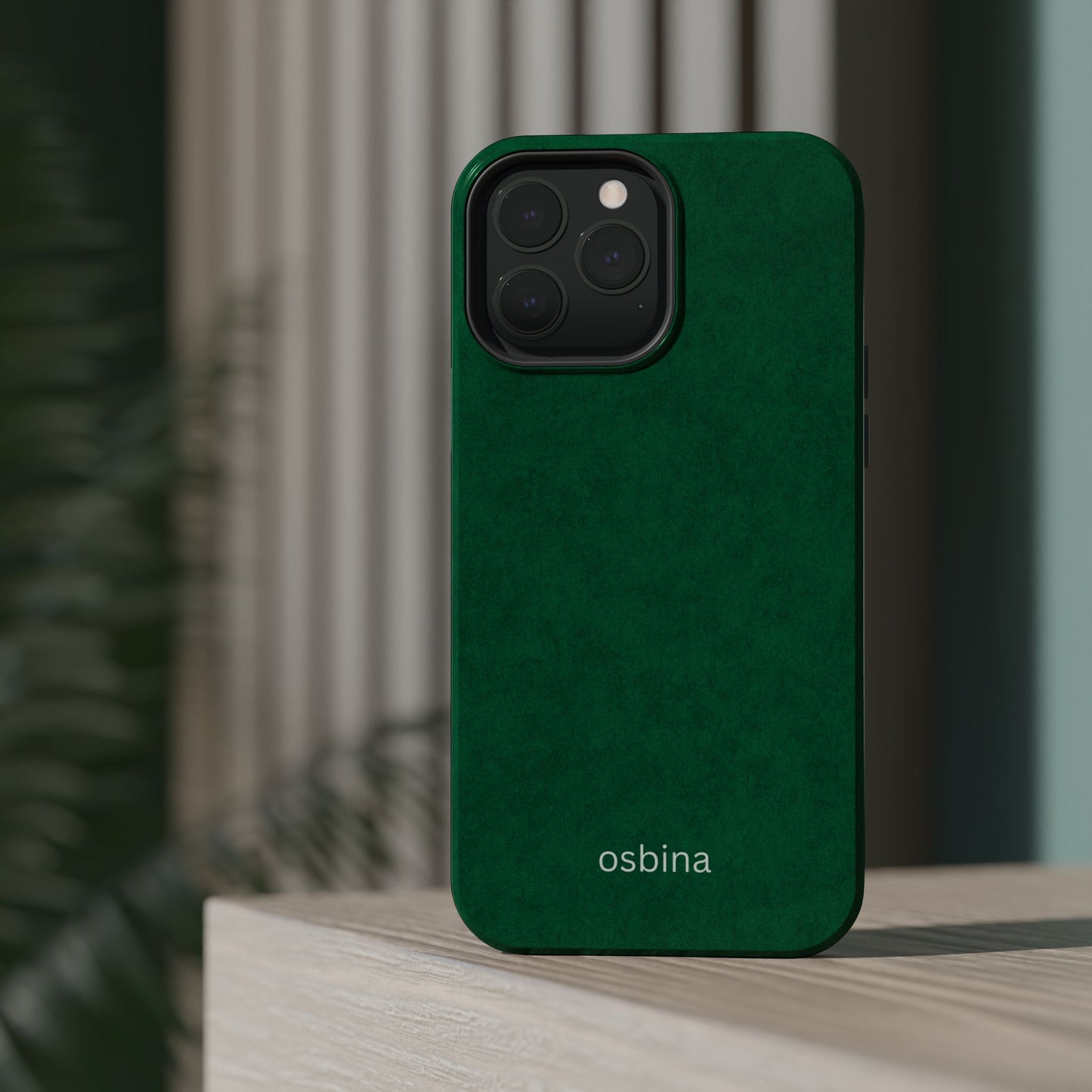 osbina | MagSafe | Obsidian Verde Phone Case | Color Edit Collection