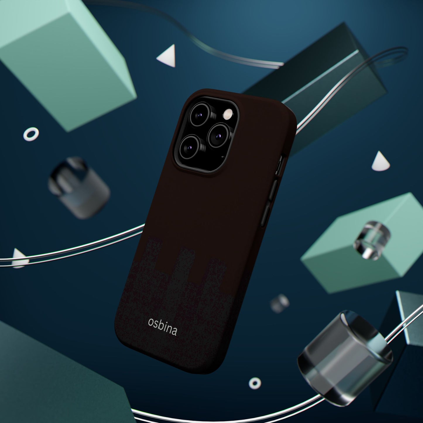 osbina | MagSafe compatible for iPhone | The Onyx Phone Case | Modern Man Collection