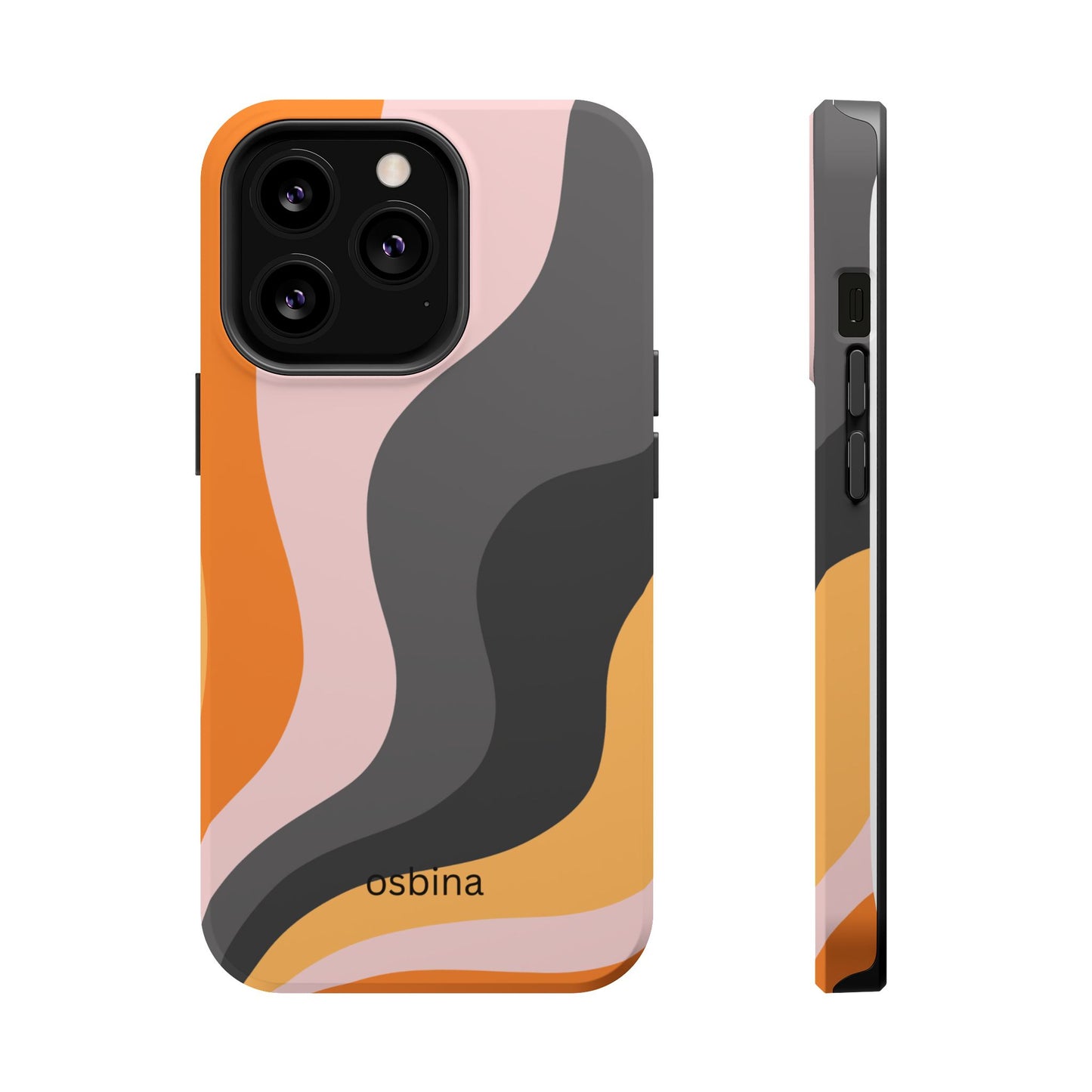 osbina | MagSafe Compatible for iPhone | The Case That Says “Fall, But Make It Fashion” | Retro Swirl Edition | The Season Collective