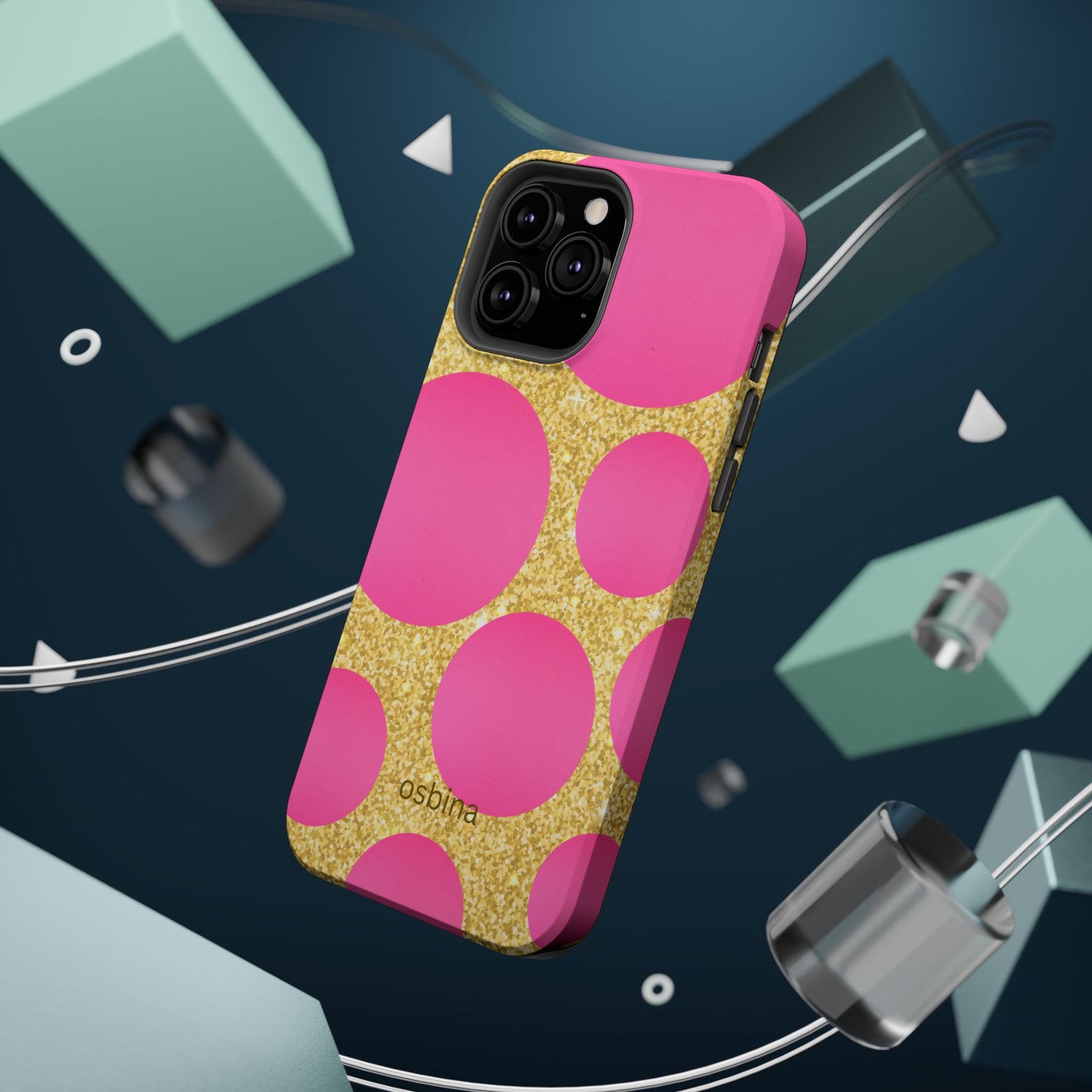 osbina | MagSafe compatible for iPhone | The Aurelia Phone Case | YAYOU Collection Supporting Shine Like Sable