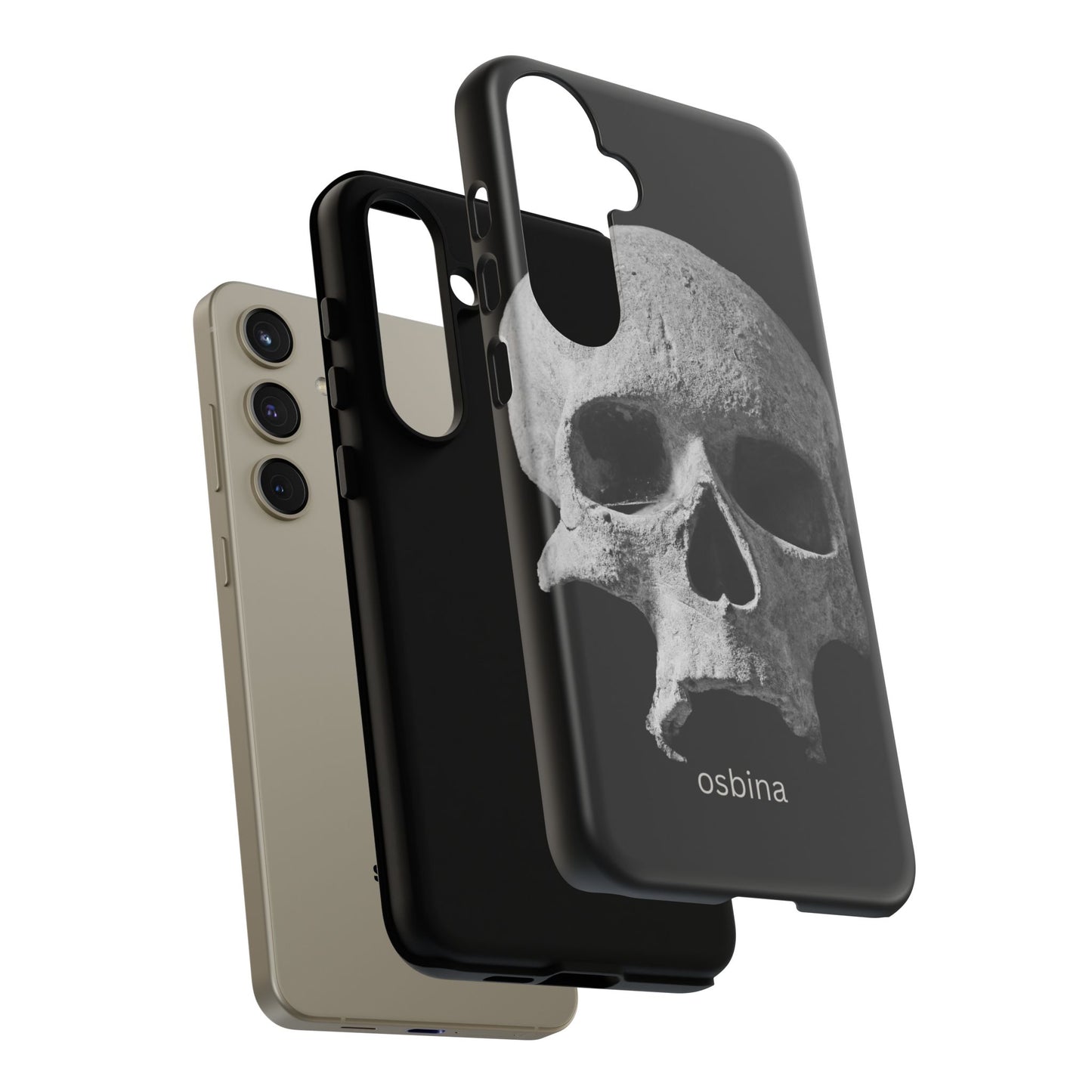 osbina | White Skull Phone Case | Season Collective Collection