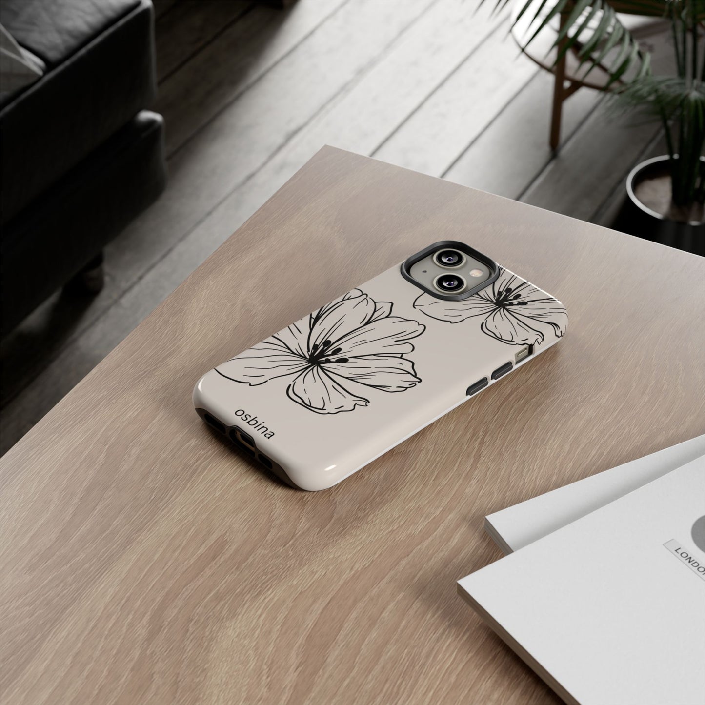 osbina | Poppy Whisper Phone Case | Modern Muse Collection